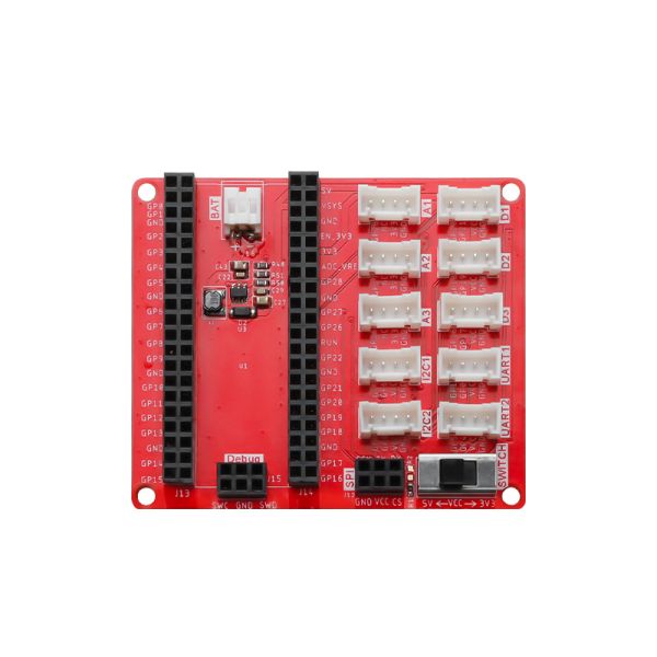 Crowtail shield for Raspberry Pi Pico (RP2040)