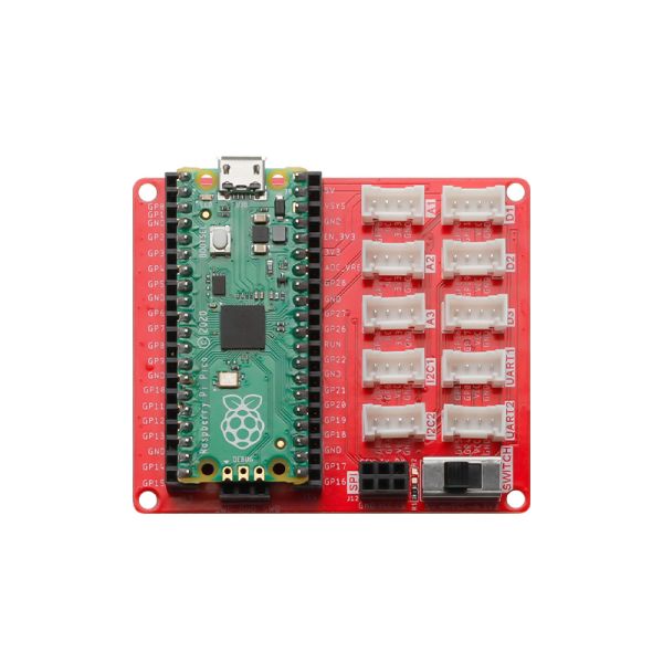 Crowtail shield for Raspberry Pi Pico (RP2040)