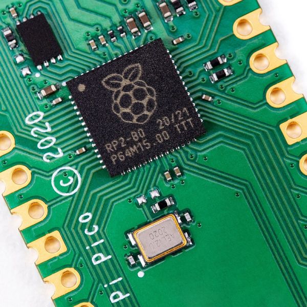 Raspberry Pi Pico RP2040 Microcontroller Board-Pico with soldered Pins