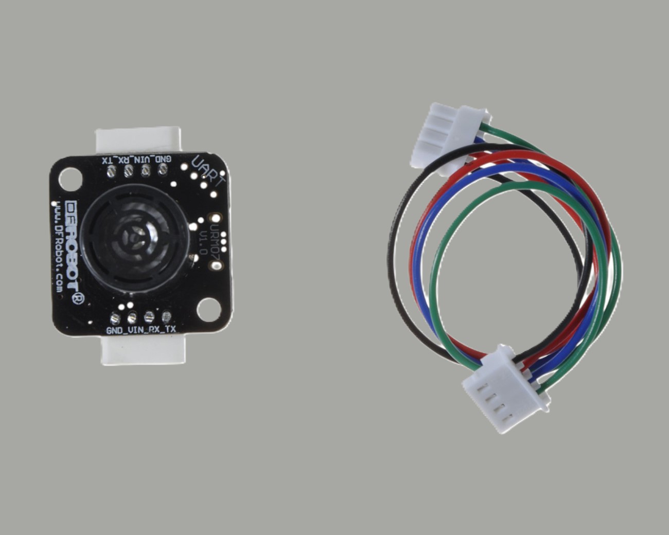  URM07 - Energy-Efficient Ultrasonic Distance Sensor Breakout (20~750cm, UART)
