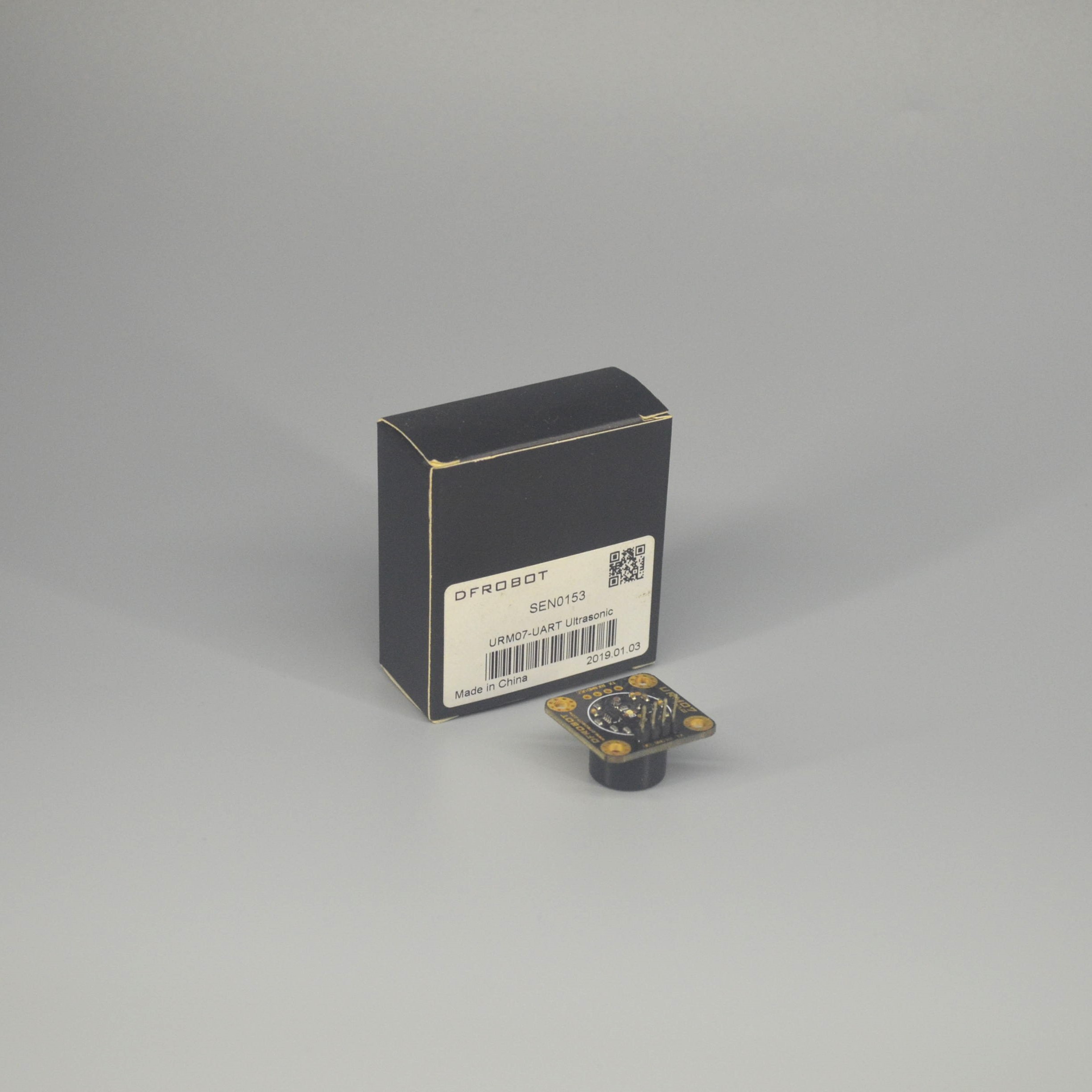  URM07 - Energy-Efficient Ultrasonic Distance Sensor Breakout (20~750cm, UART)