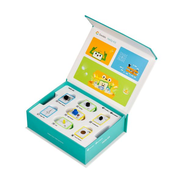 Crowbits-Hello Kit with 7 modules, Programming Learning Kit, STEM Project Toys