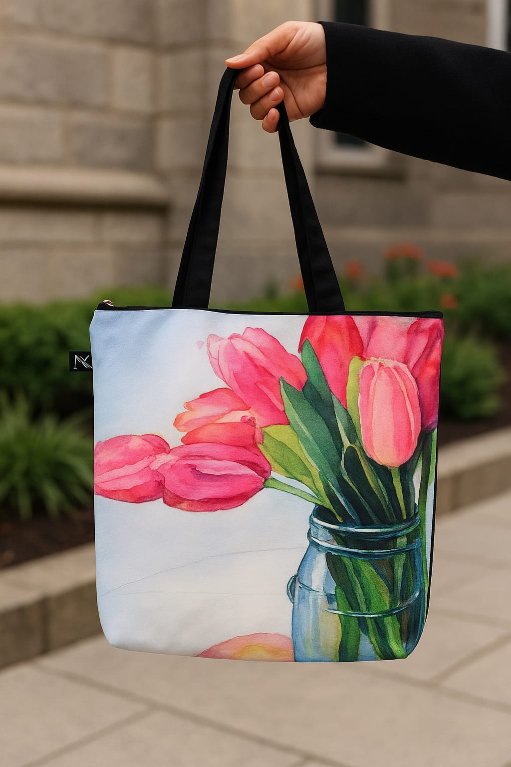 Floral Tote Bag