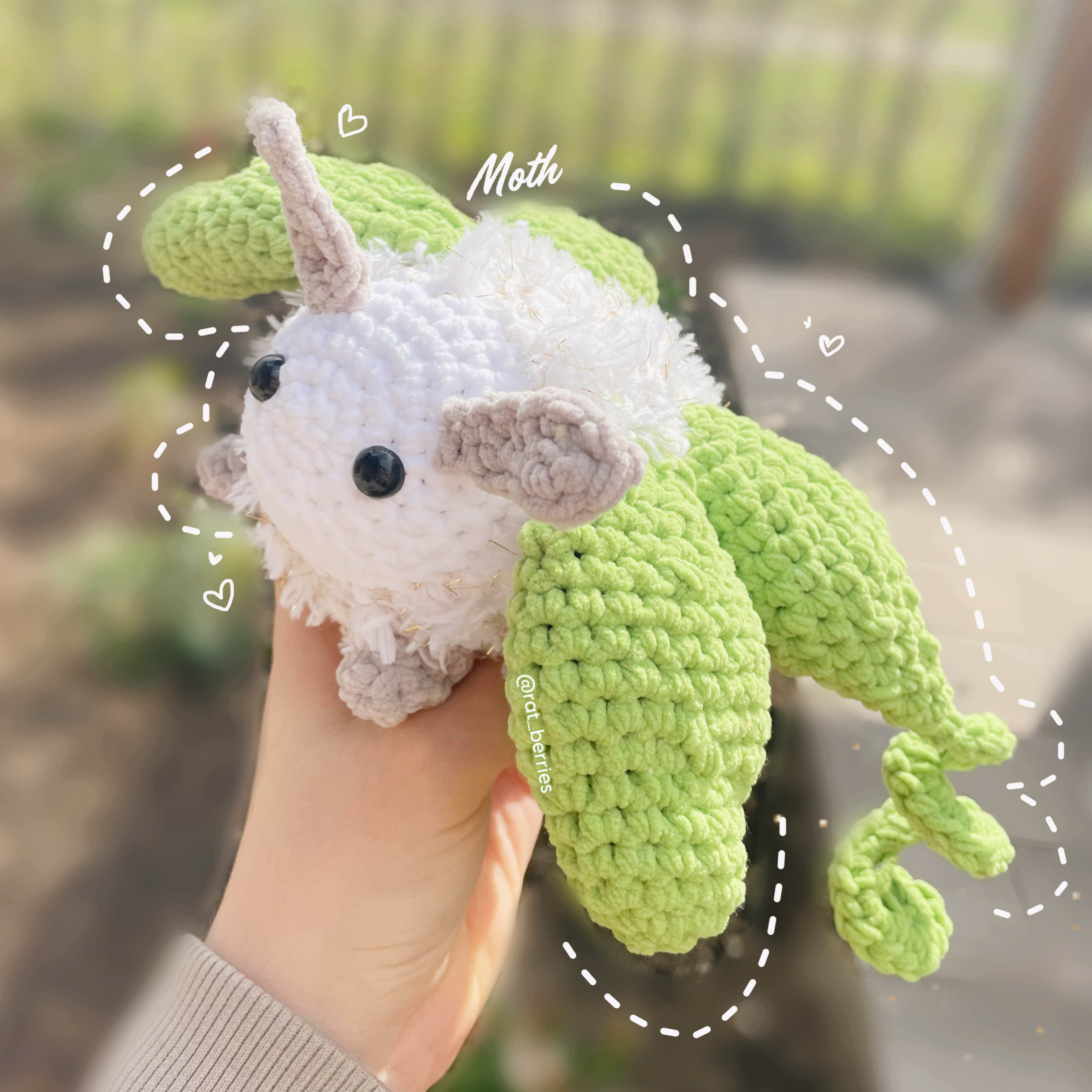 "Luna Moth" - Plushie