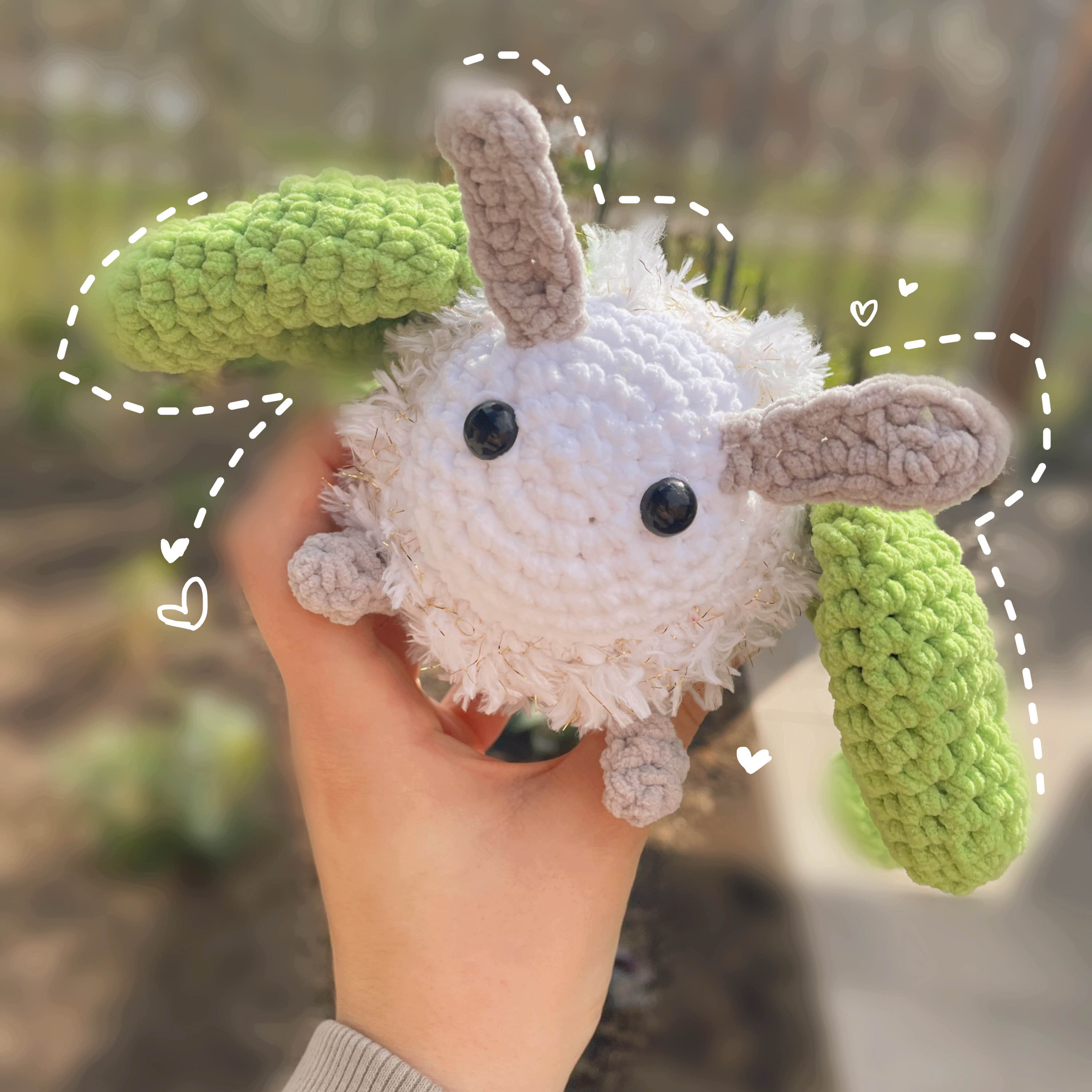 "Luna Moth" - Plushie