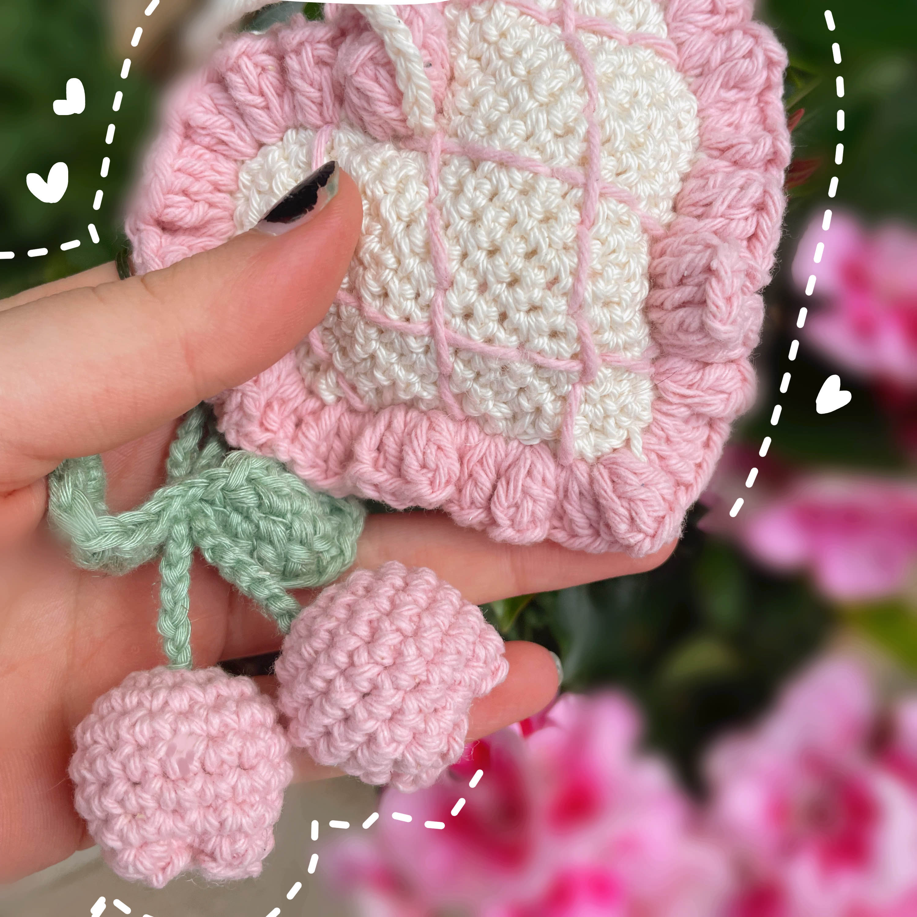 "Soft tulips" - Keychain
