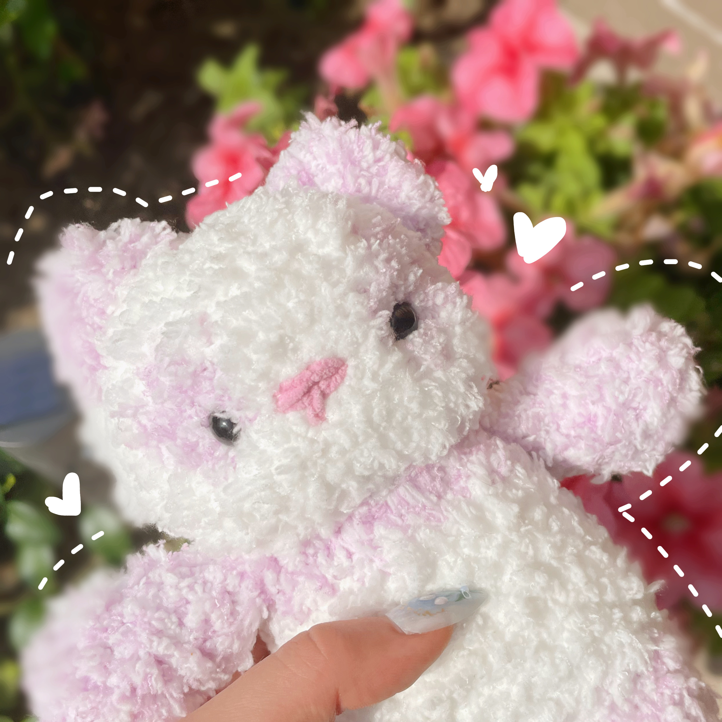 "Fluffy Panda" - Plushie