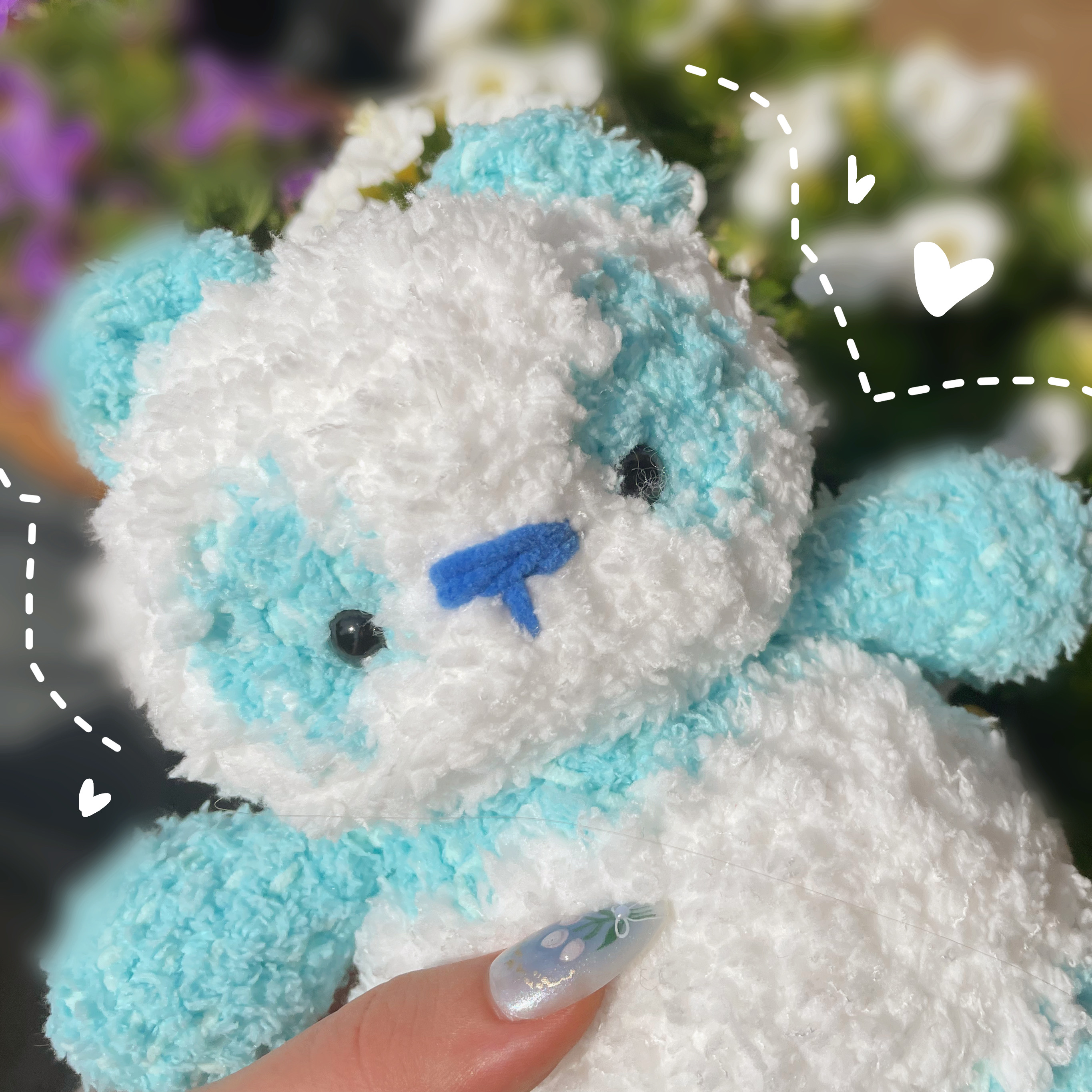 "Fluffy Panda" - Plushie
