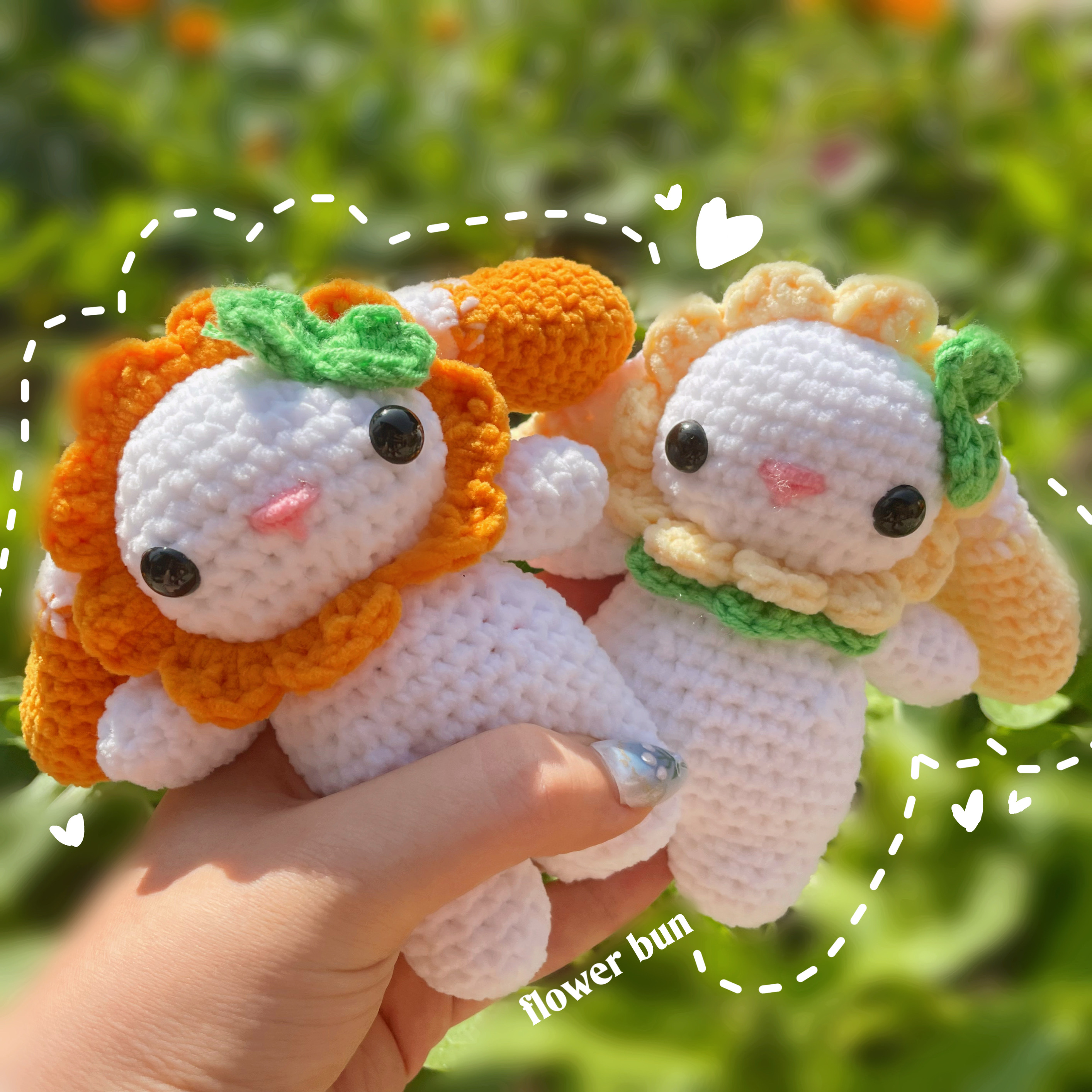 "Flower Bunbun" - Plushie