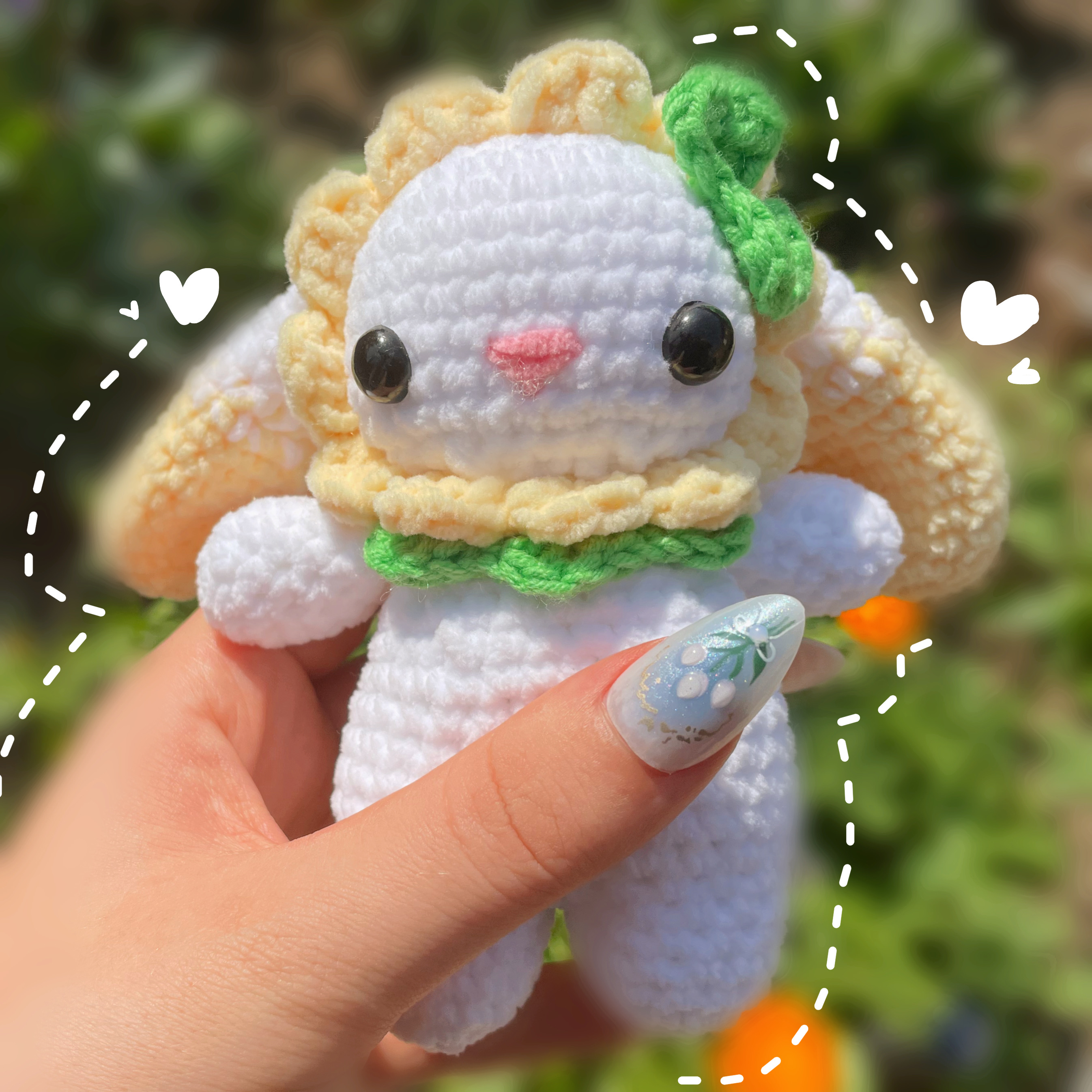 "Flower Bunbun" - Plushie