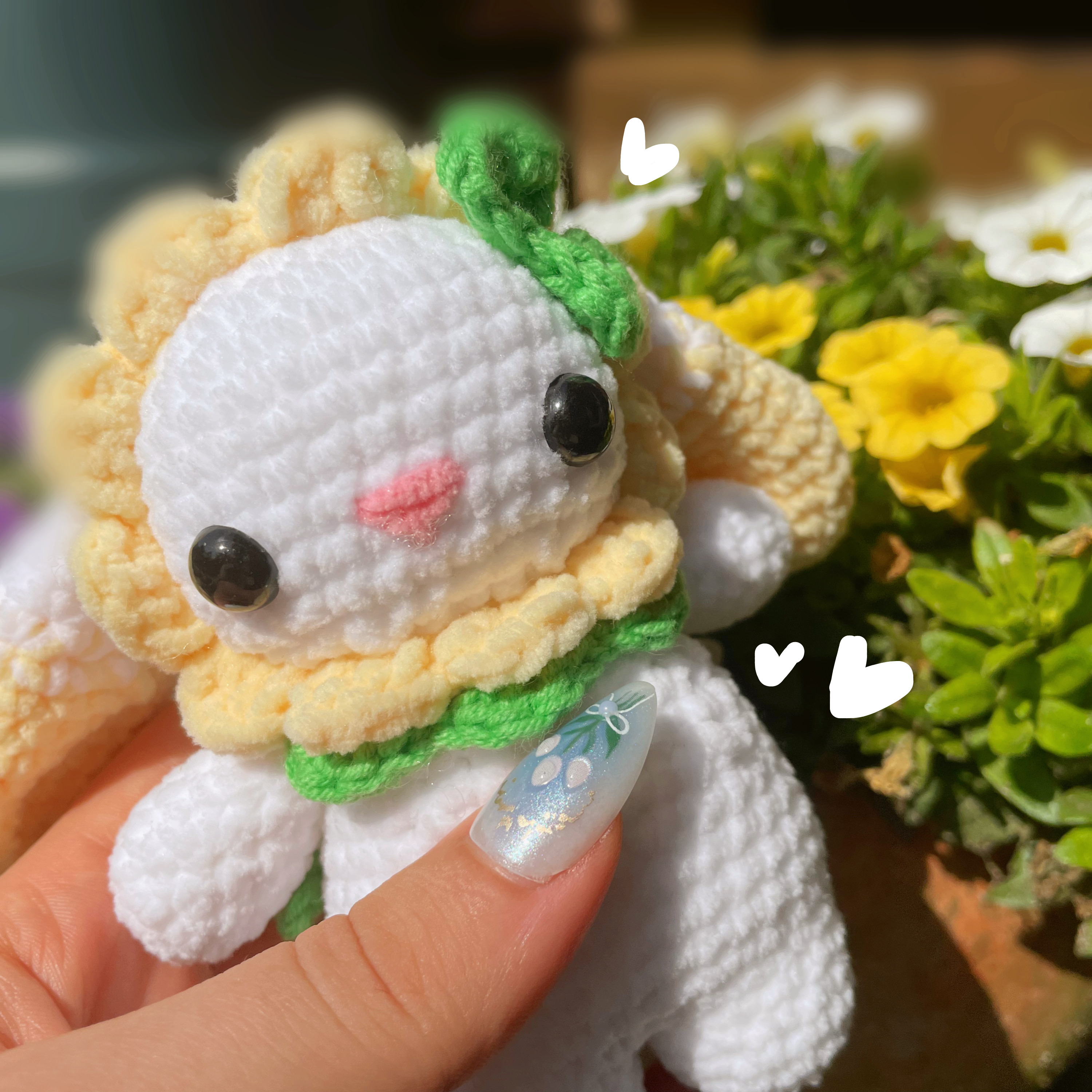 "Flower Bunbun" - Plushie