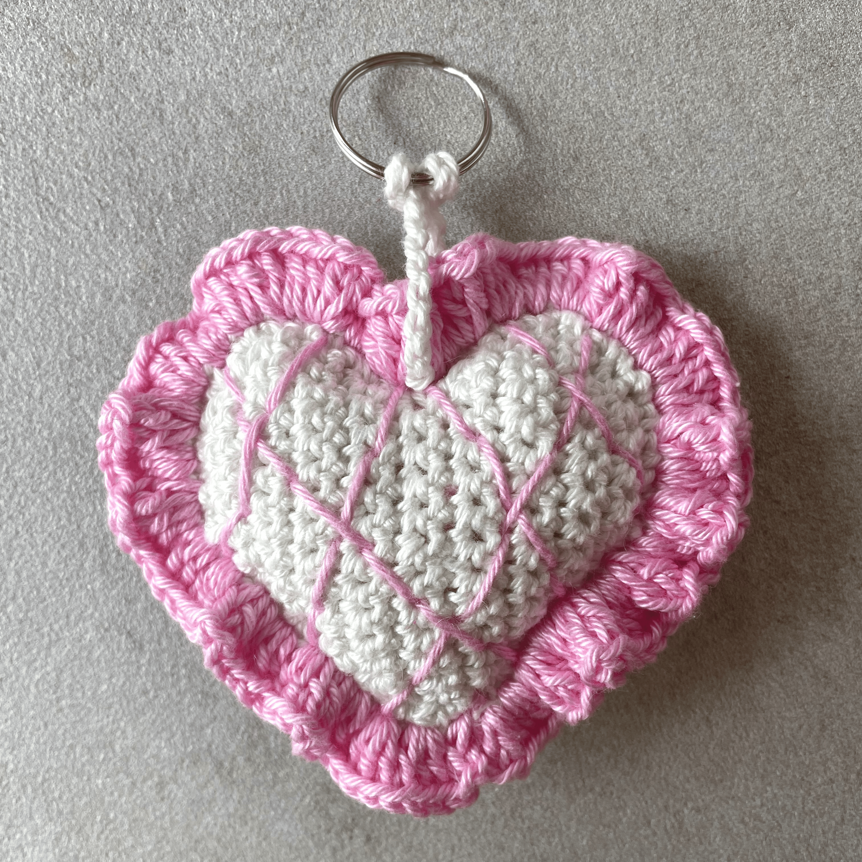 "Coquette Heart" - Keychain