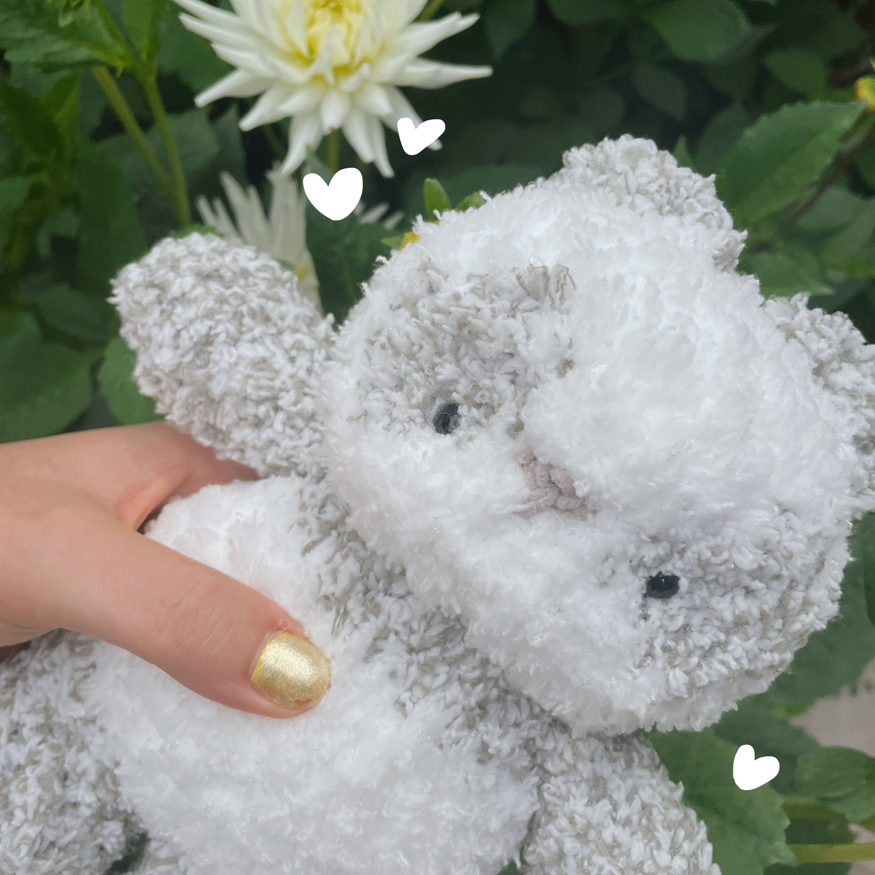 "Fluffy Panda" - Plushie