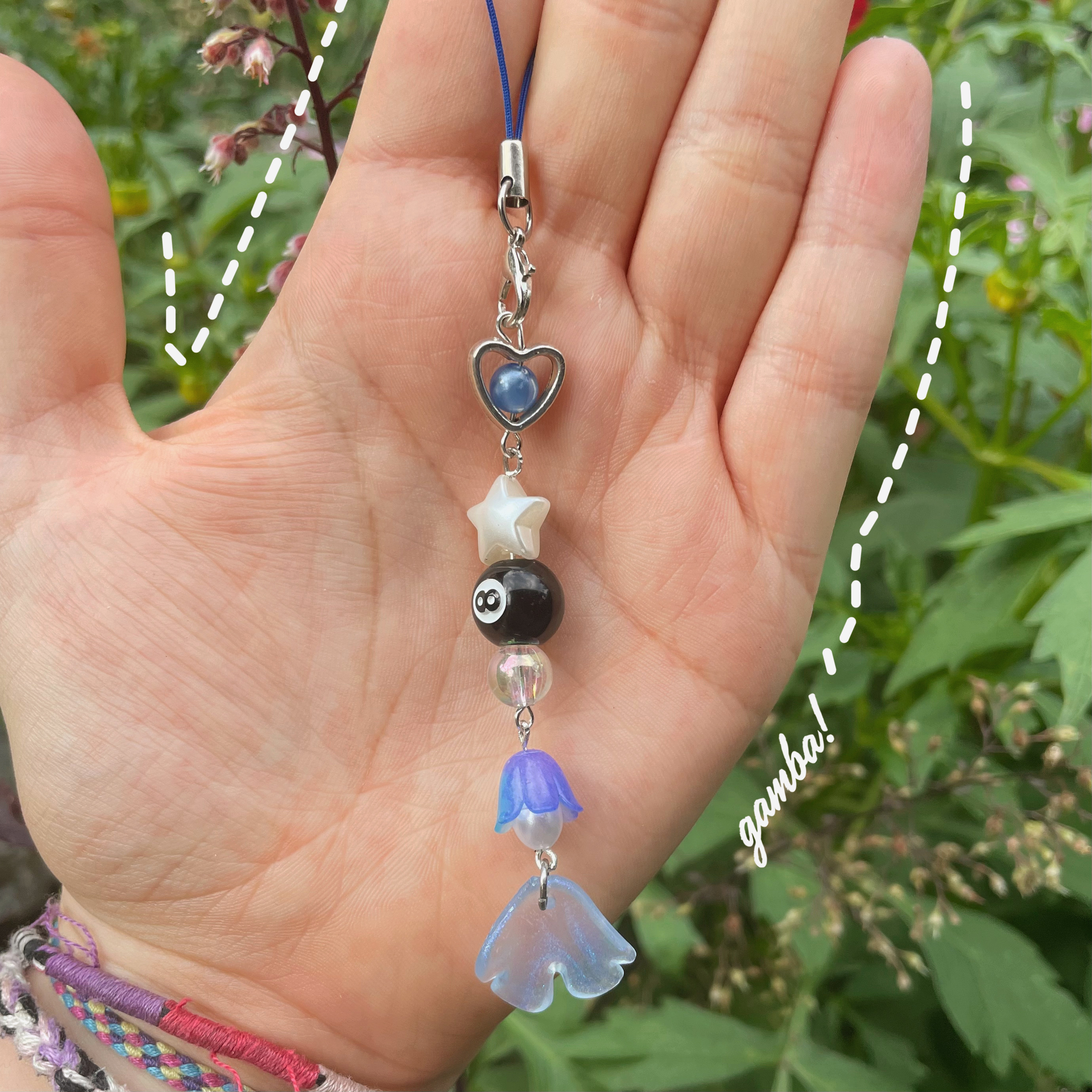 "Blue gamba!" - Keychain