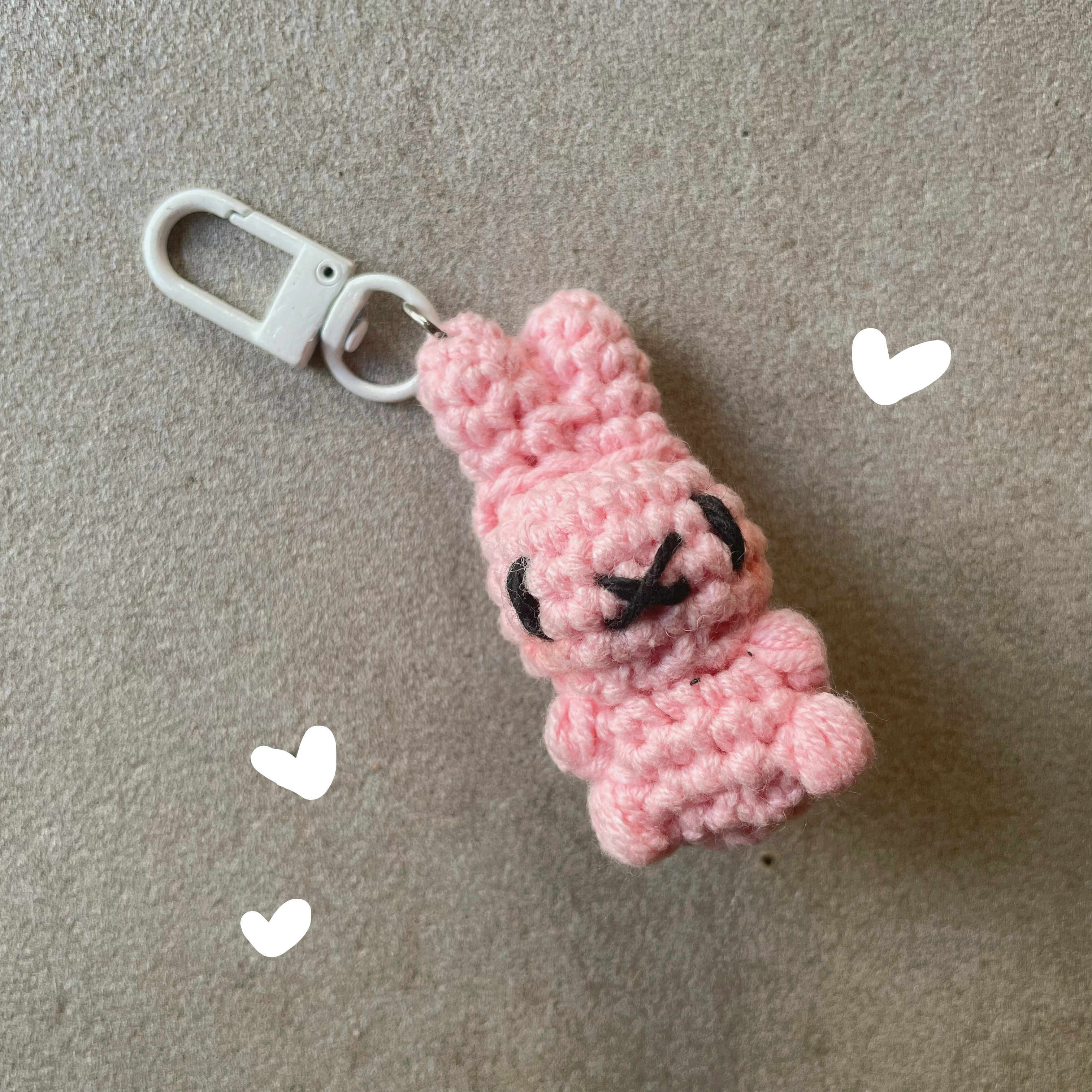 "Miffy" - Keychain (short)