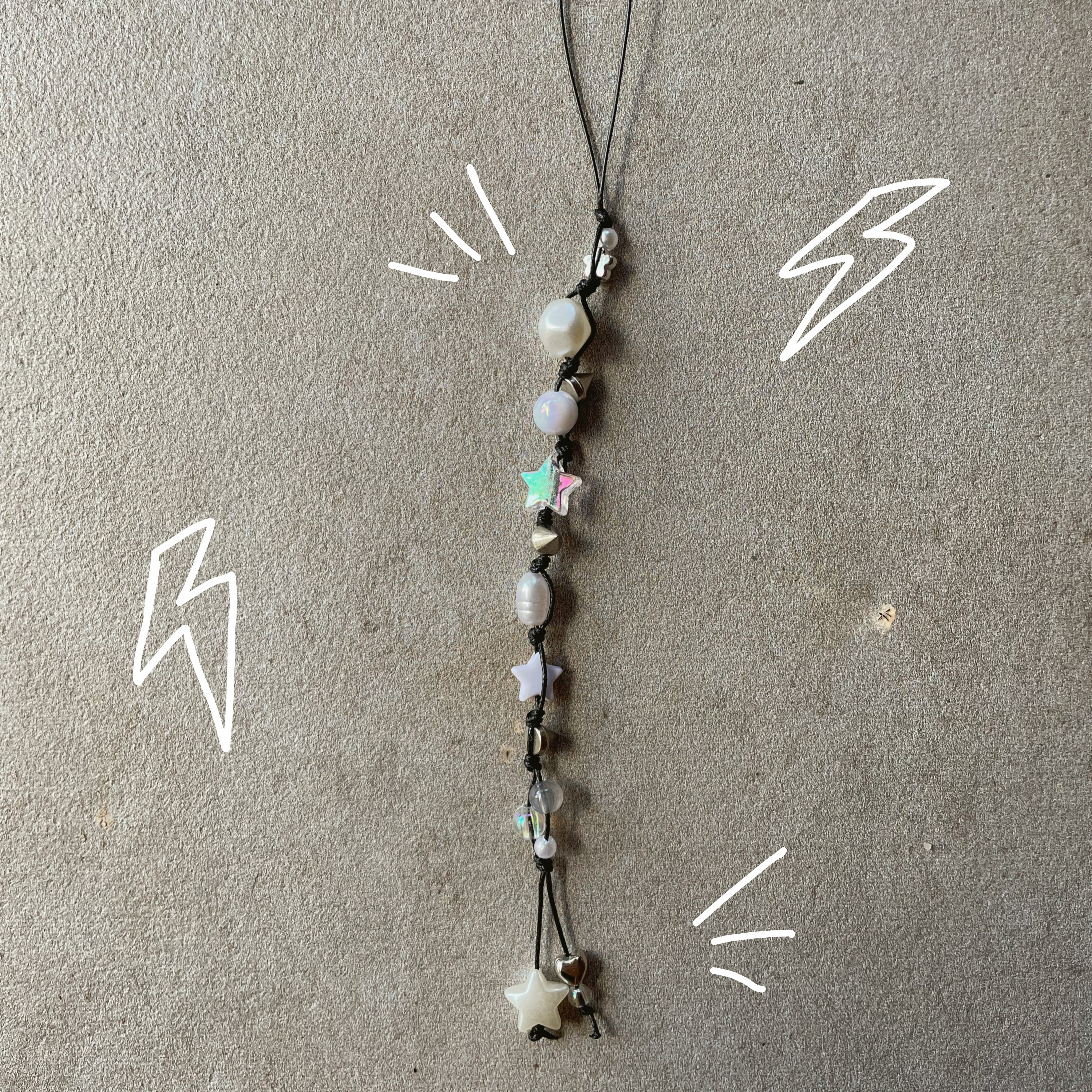 "Y2K Chain" - Keychain (LONG)