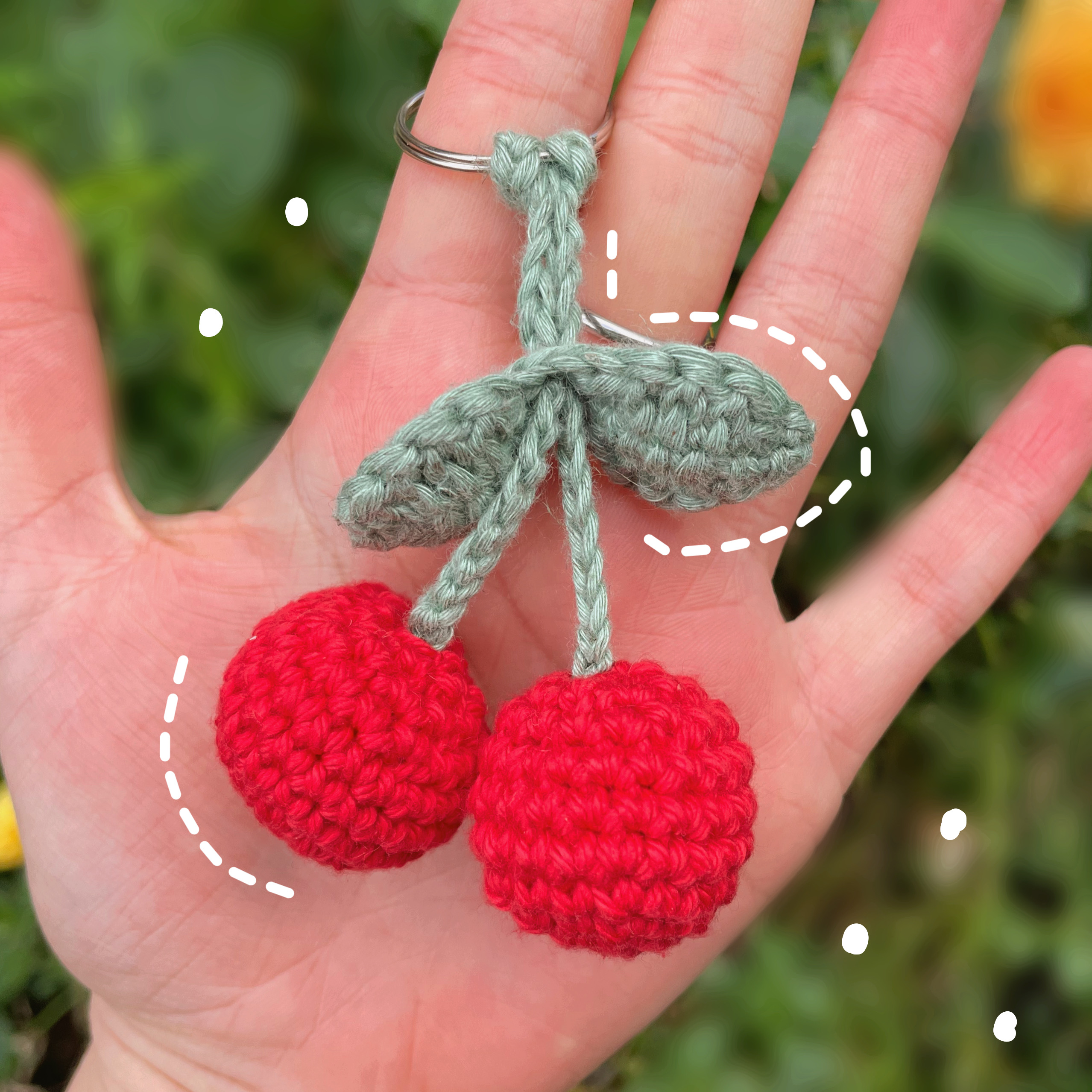 "Cherry Red" - Keychain