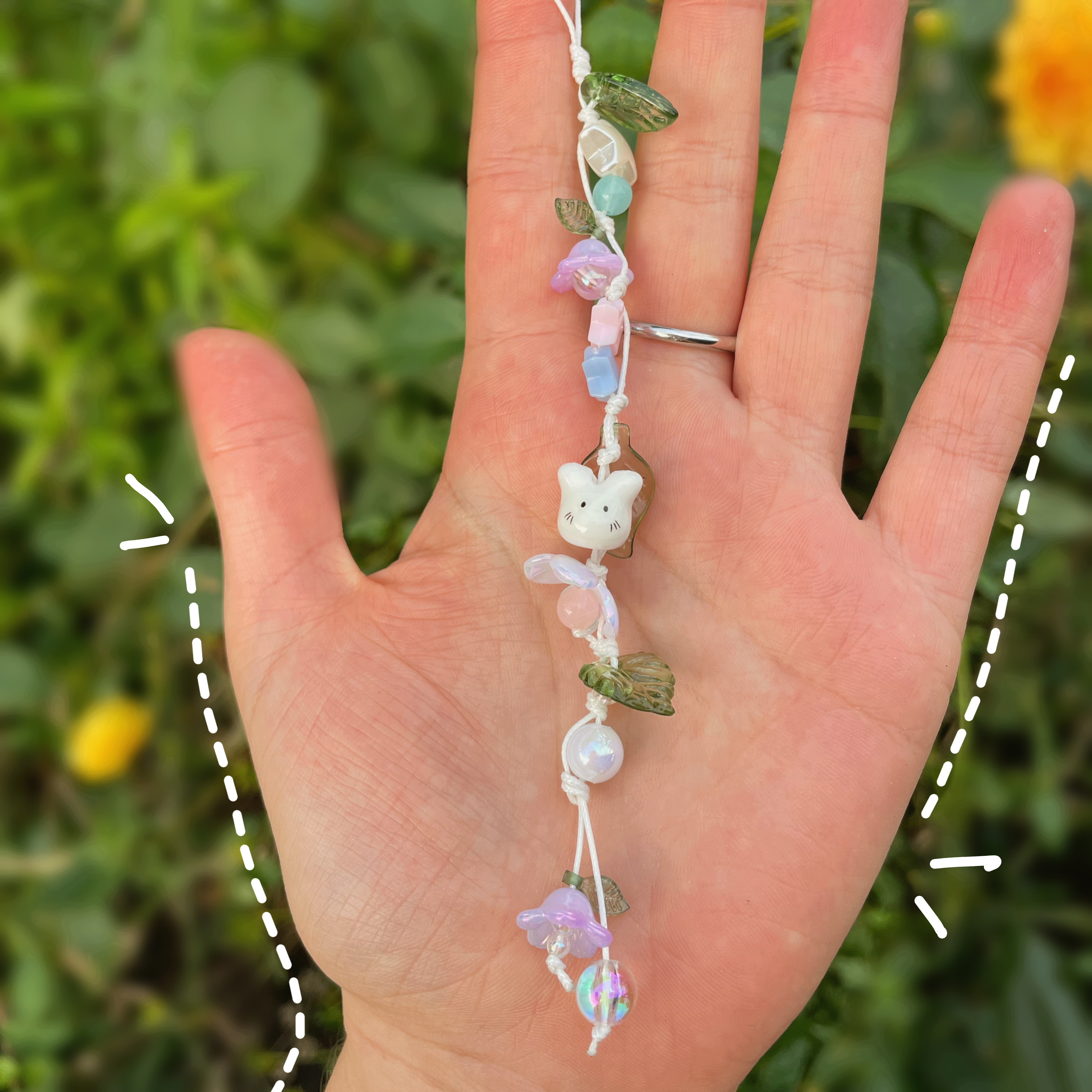 "Pastel Forest" - Keychain