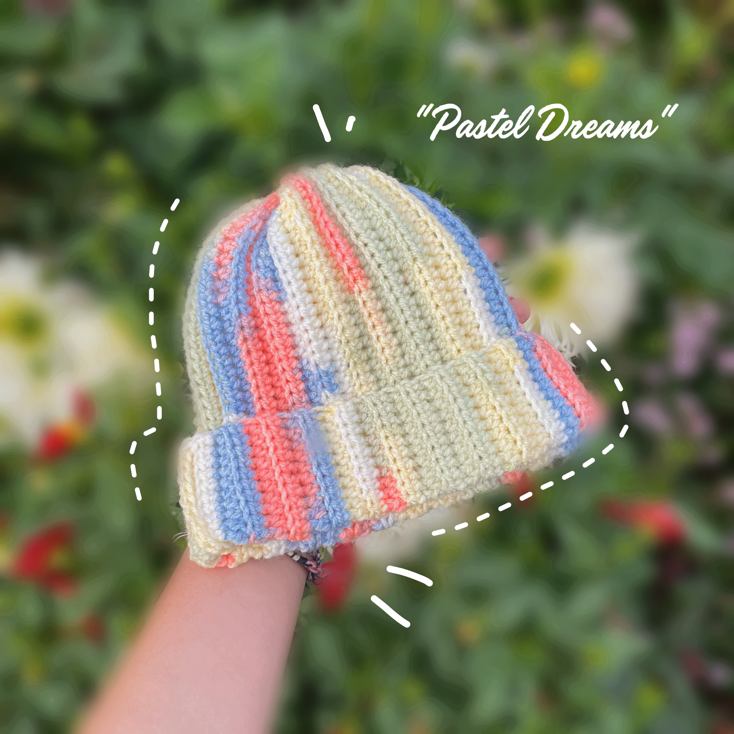"Pastel Dream" - Beanie [Size S]