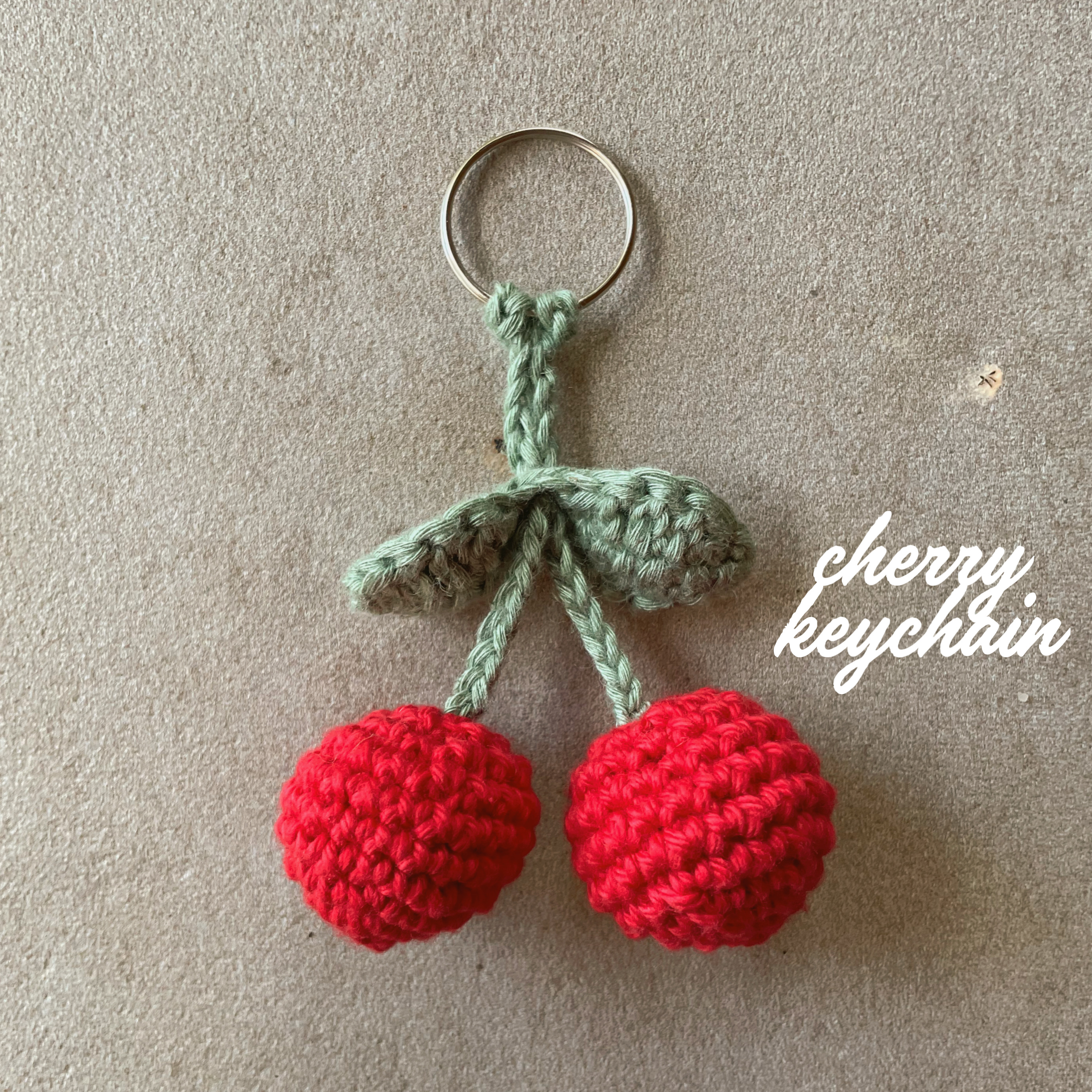 "Cherry Red" - Keychain