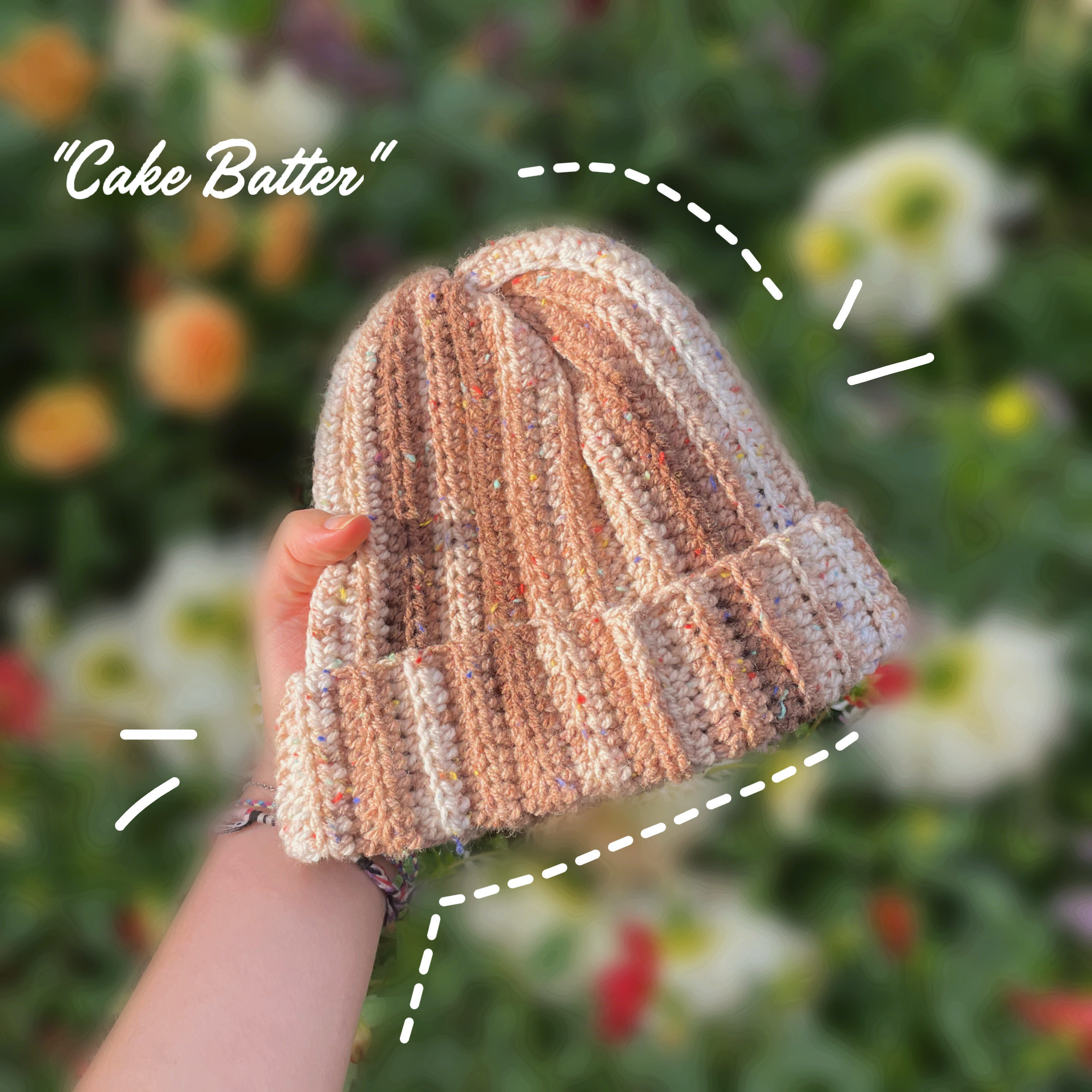 "Cake Batter" - Beanie [Size M]