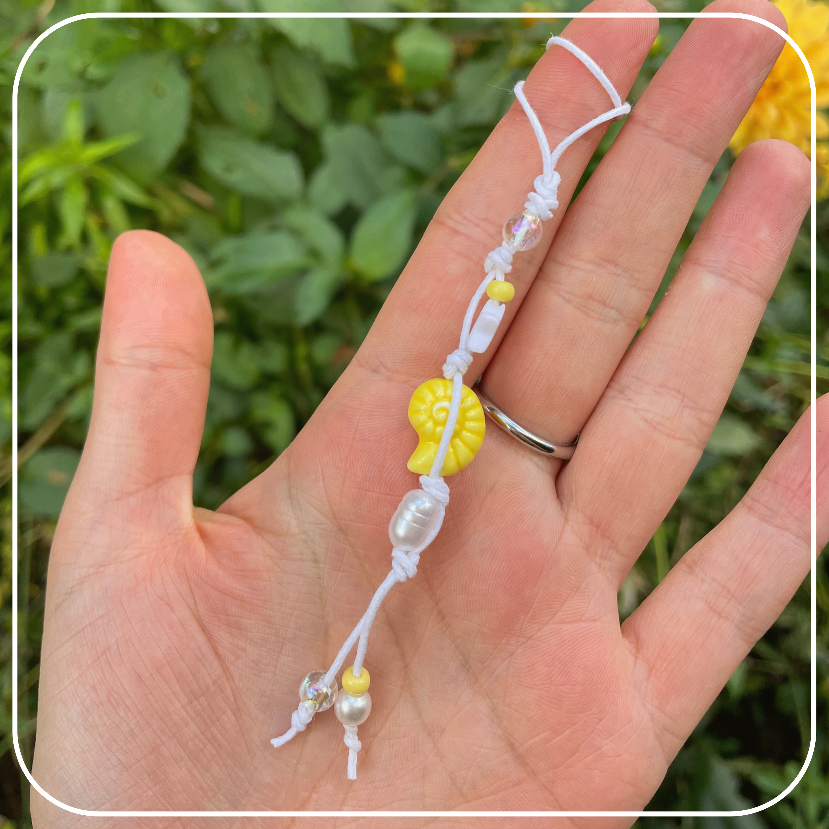 "Rainbow Shells" - Keychain