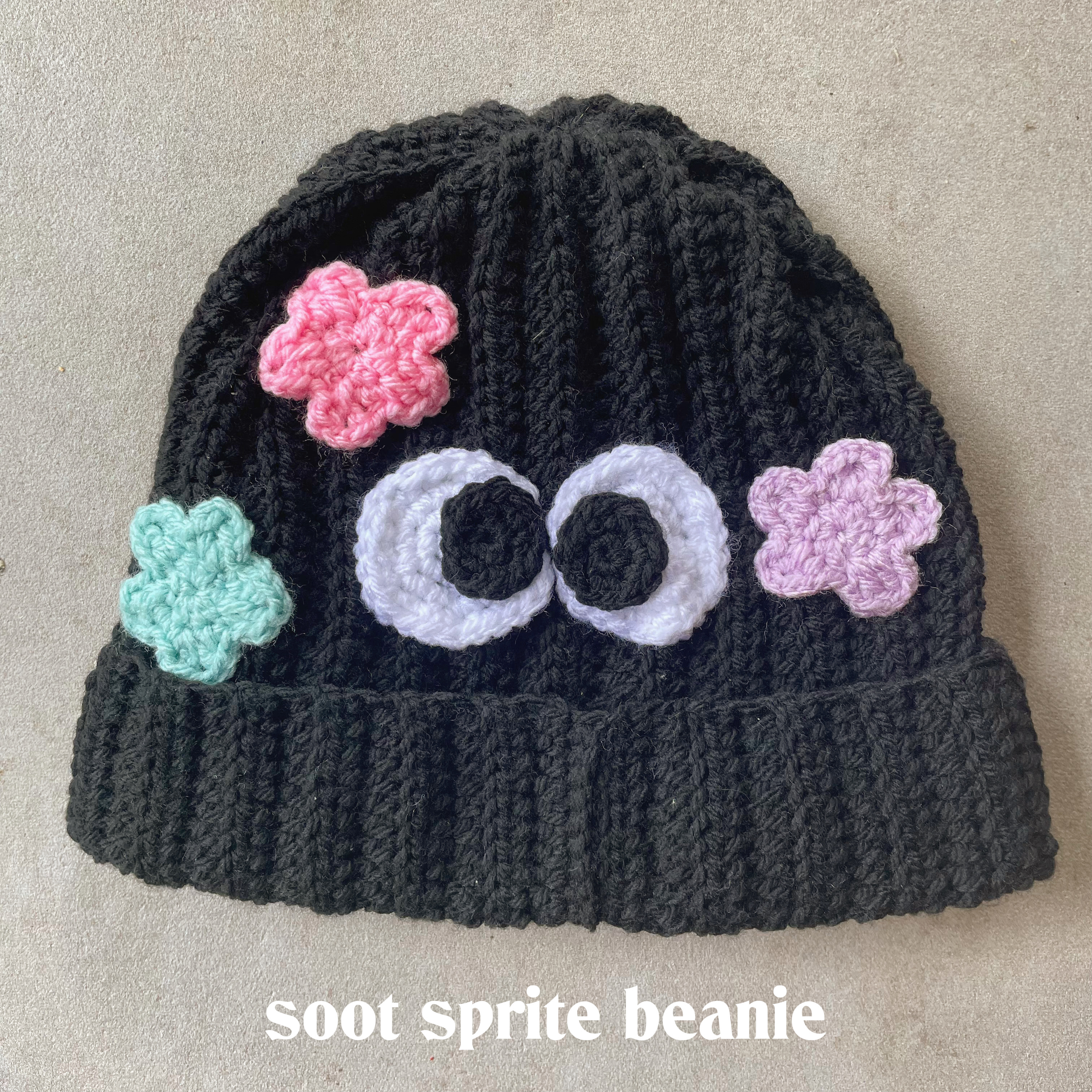 "Soot Sprite" - Beanie / Hat [Size M]