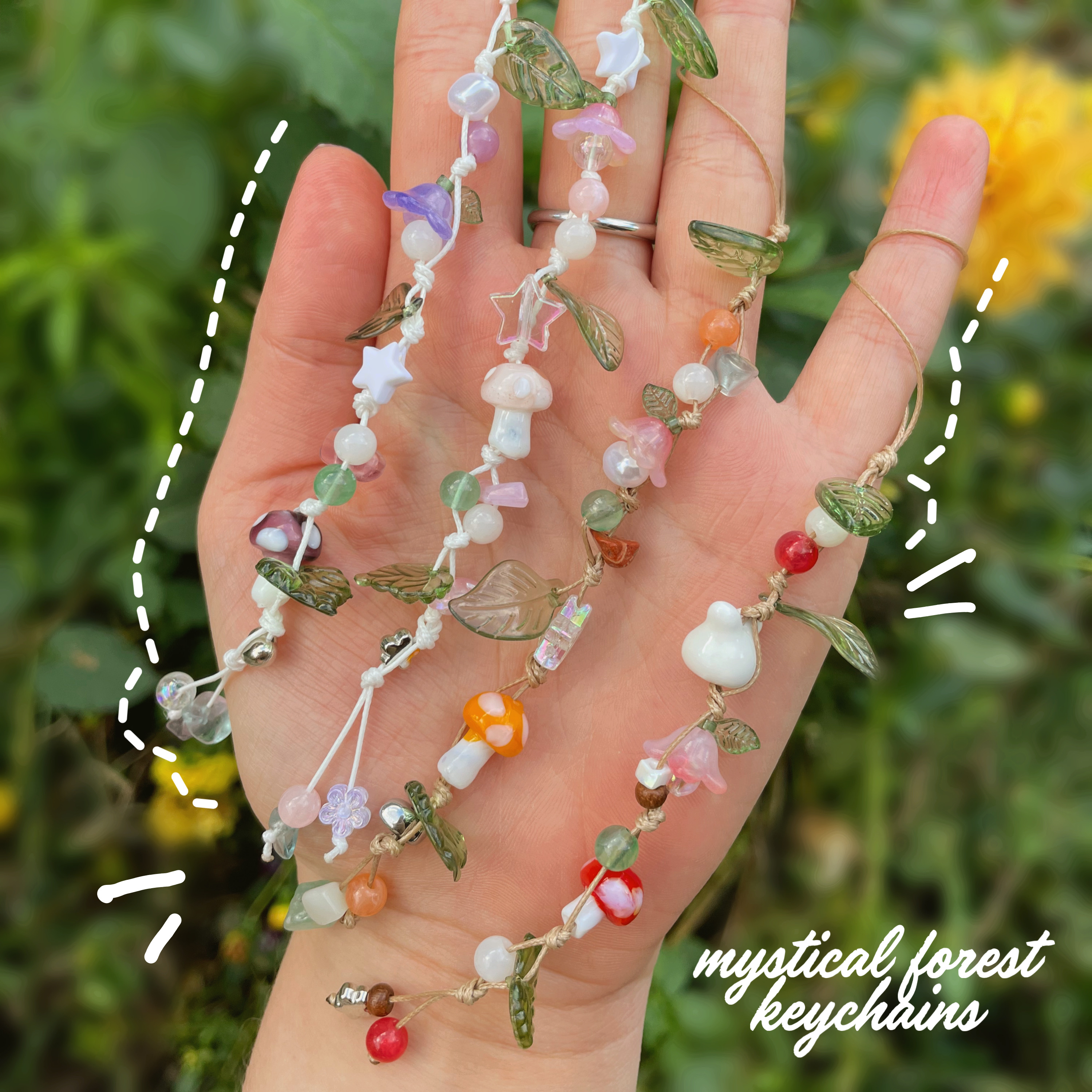 "Mystical Forest" - Keychain