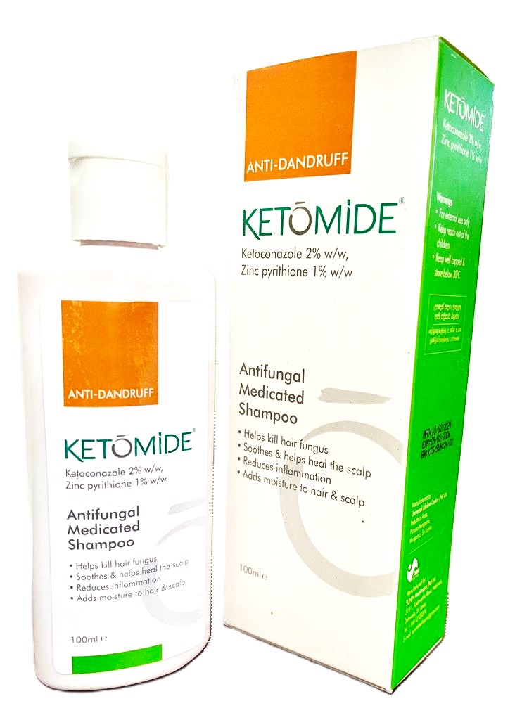 Ketomide Anti-Dandruff Shampoo 100ml