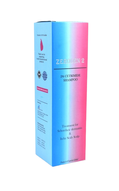 Zeroden 2 Cetrimide Shampoo 200ml