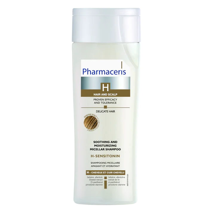 PHARMACERIS SOOTHING AND MOISTURIZING MICELLAR SHAMPOO 250ML H-SENSITONIN