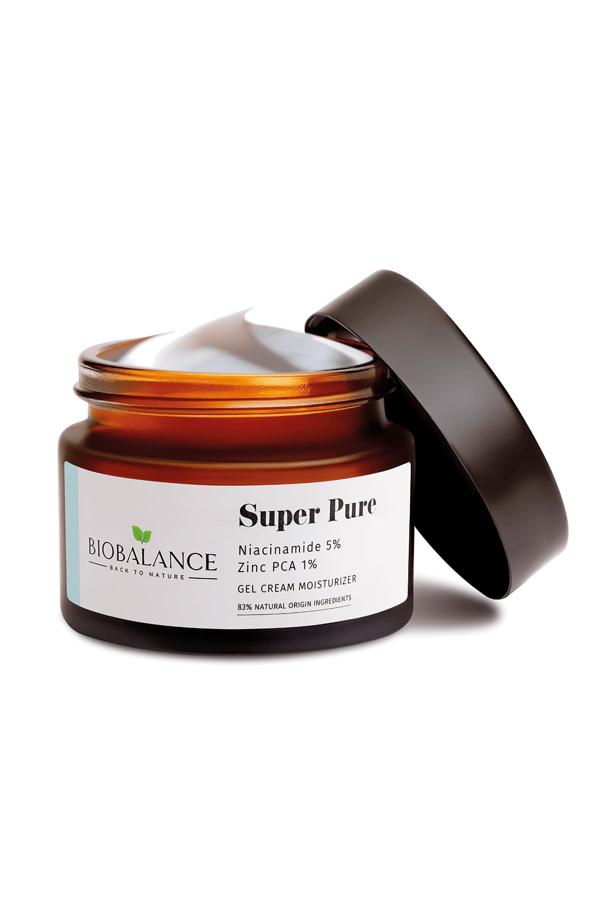 BIOBALANCE SUPER PURE GEL CREAM MOISTURIZER  NIACINAMIDE 5% + ZINC 1%