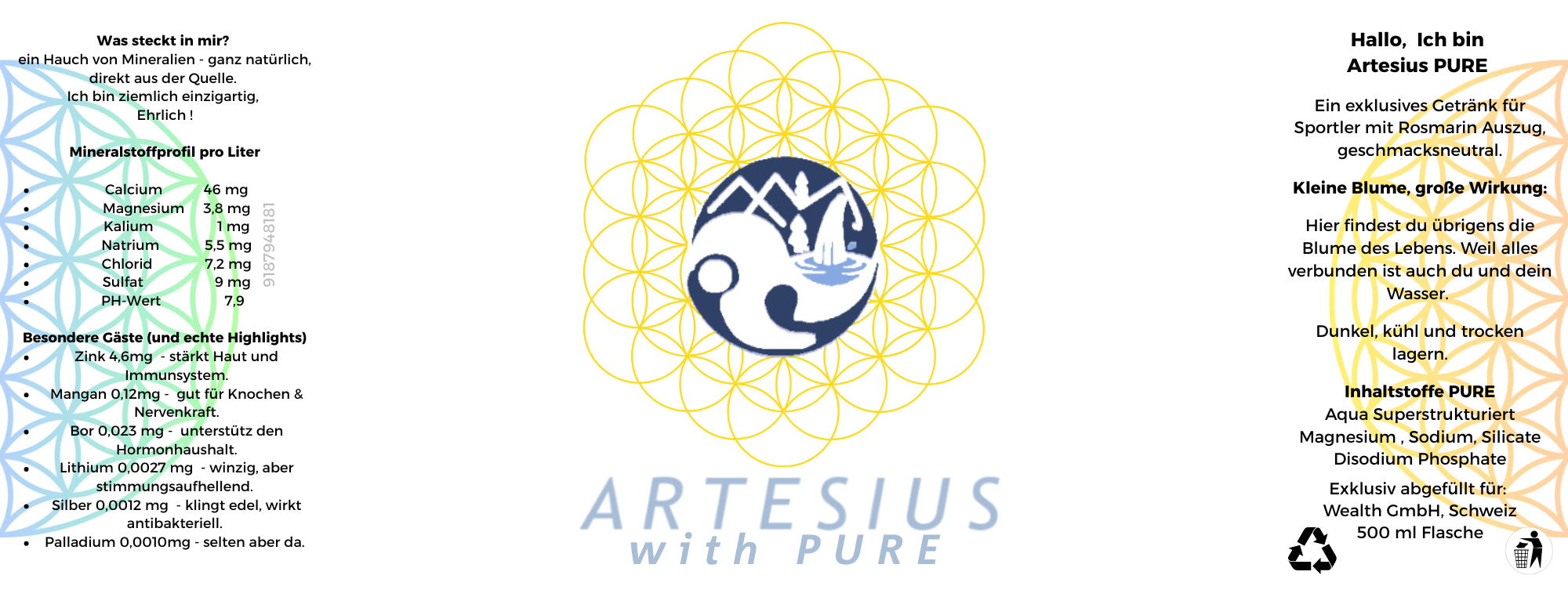 Artesius mit Pure