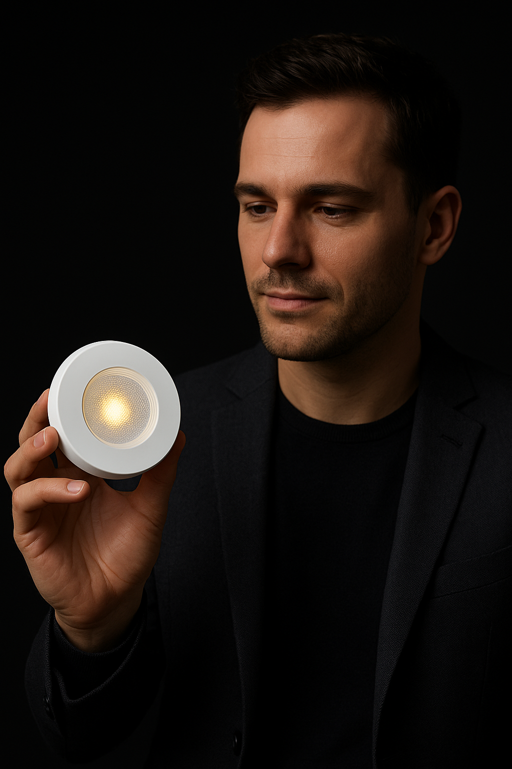 Led Button Spotlight