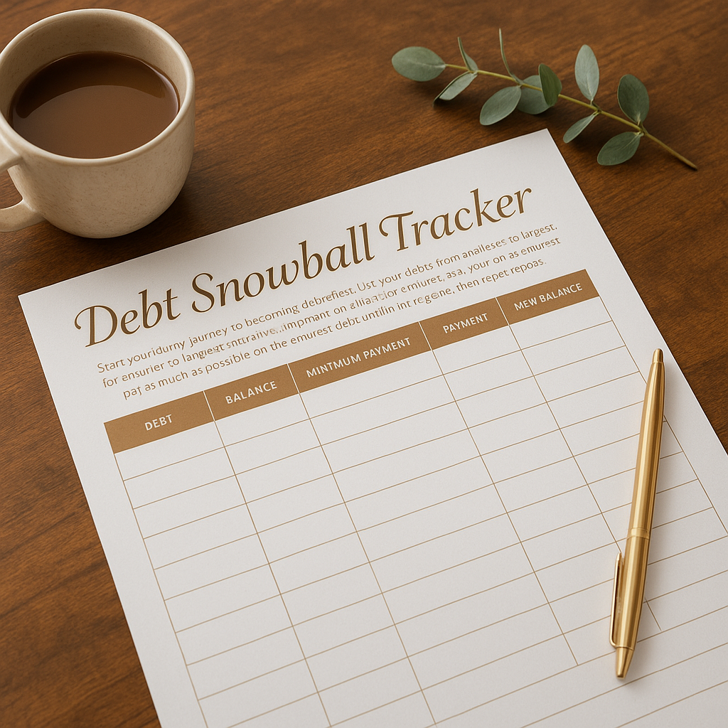 Debt Snowball Tracker