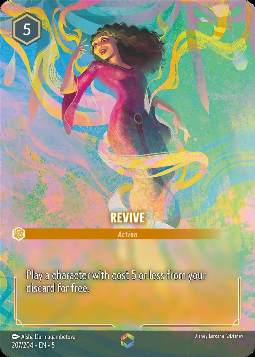 Lorcana - Shimmering Skies - Revive (Enchanted) - 207/204