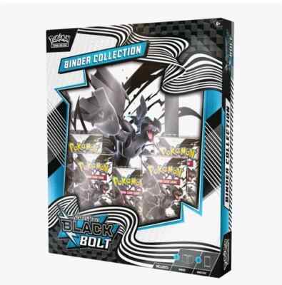 Pokemon Black Bolt Binder Collection Box