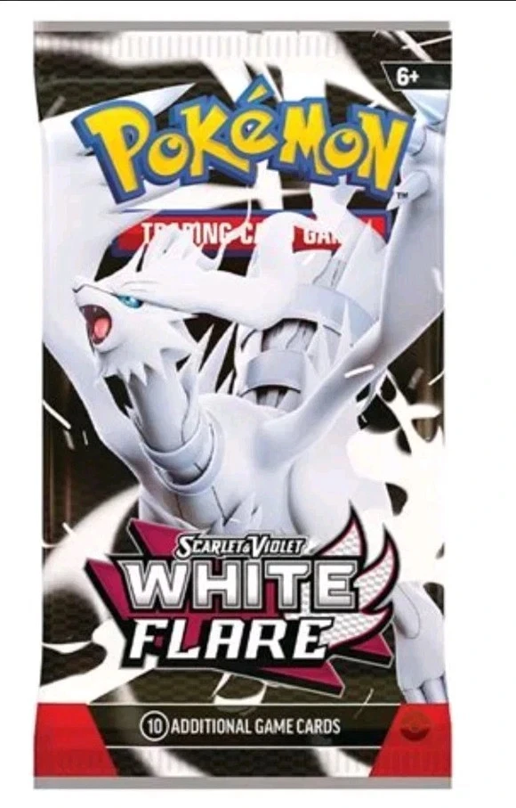 Pokemon White Flare Booster Pack Scarlet And Violet SV 10.5 TCG