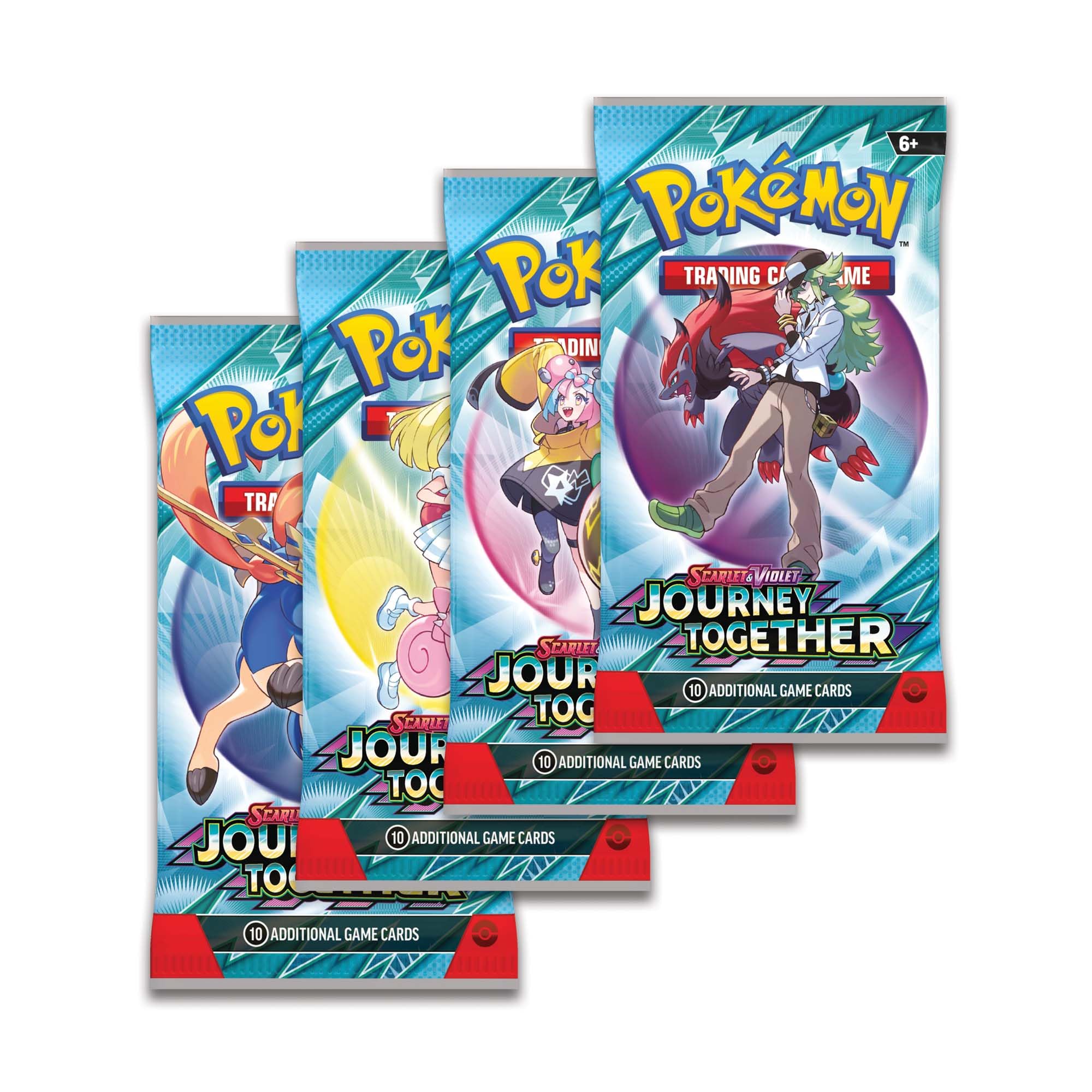 Pokemon Scarlet & Violet Journey Together: Booster Pack (10 Cards)