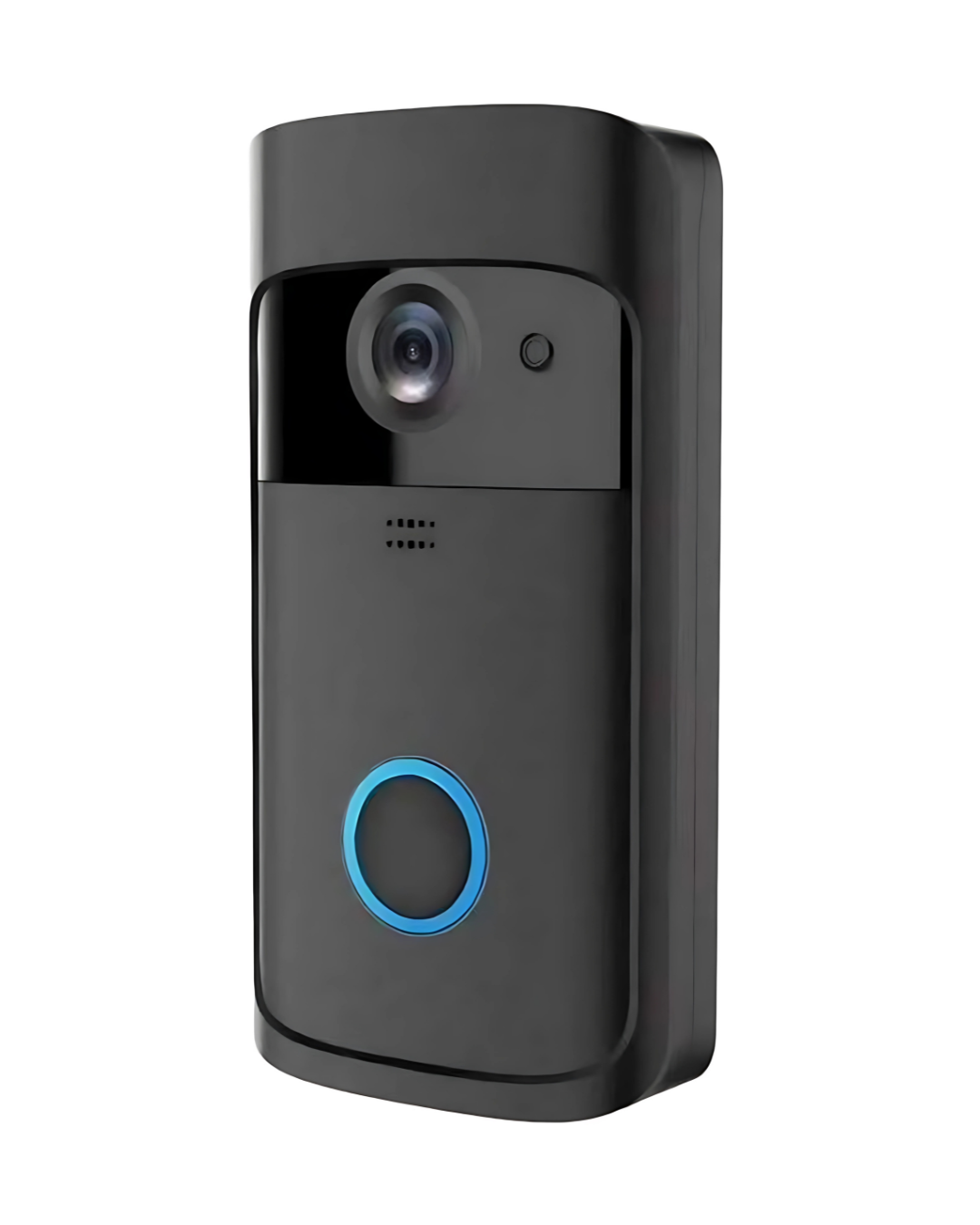 Campainha De Vídeo Sem Fio Door Bell Intelligent Wifi 720p Preto
