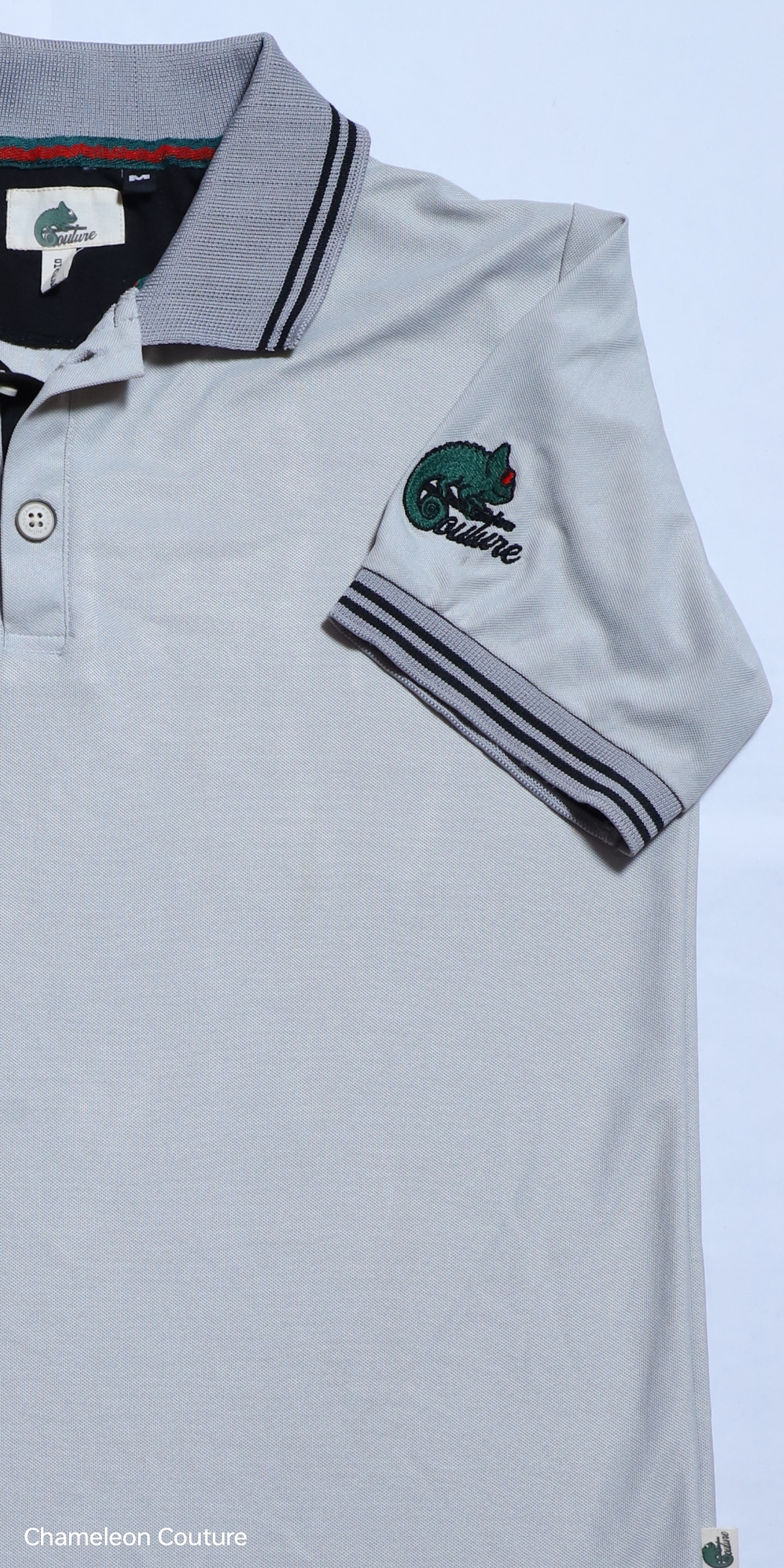 Men's Polo T-shirt Light Grey