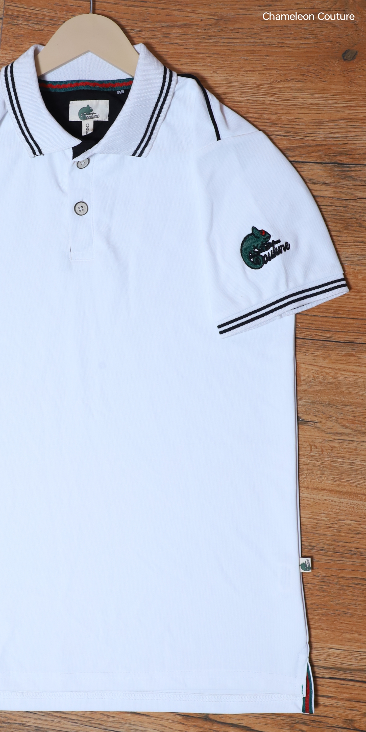 Chameleon Couture Polo t-shirt, White