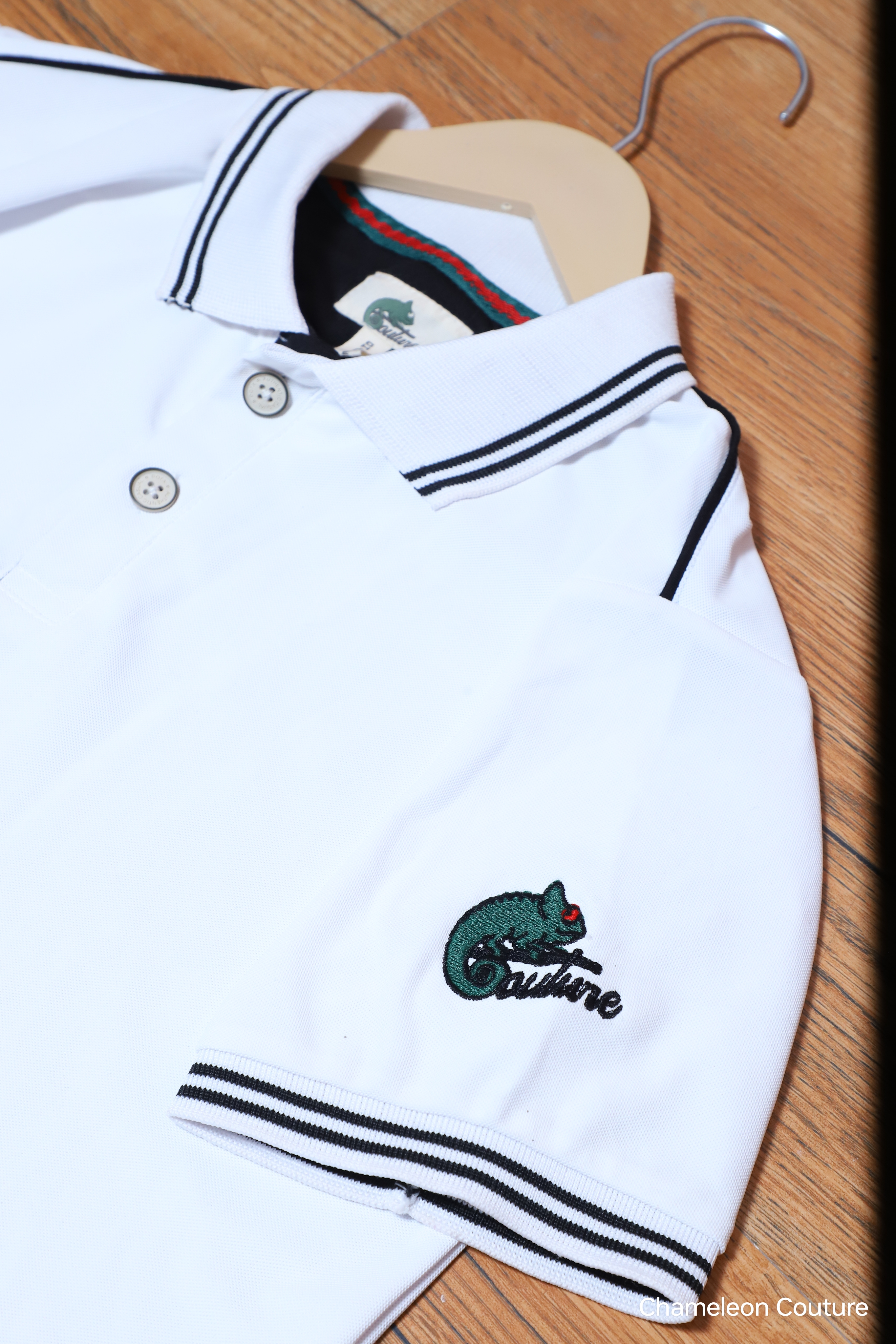 Chameleon Couture Polo t-shirt, White
