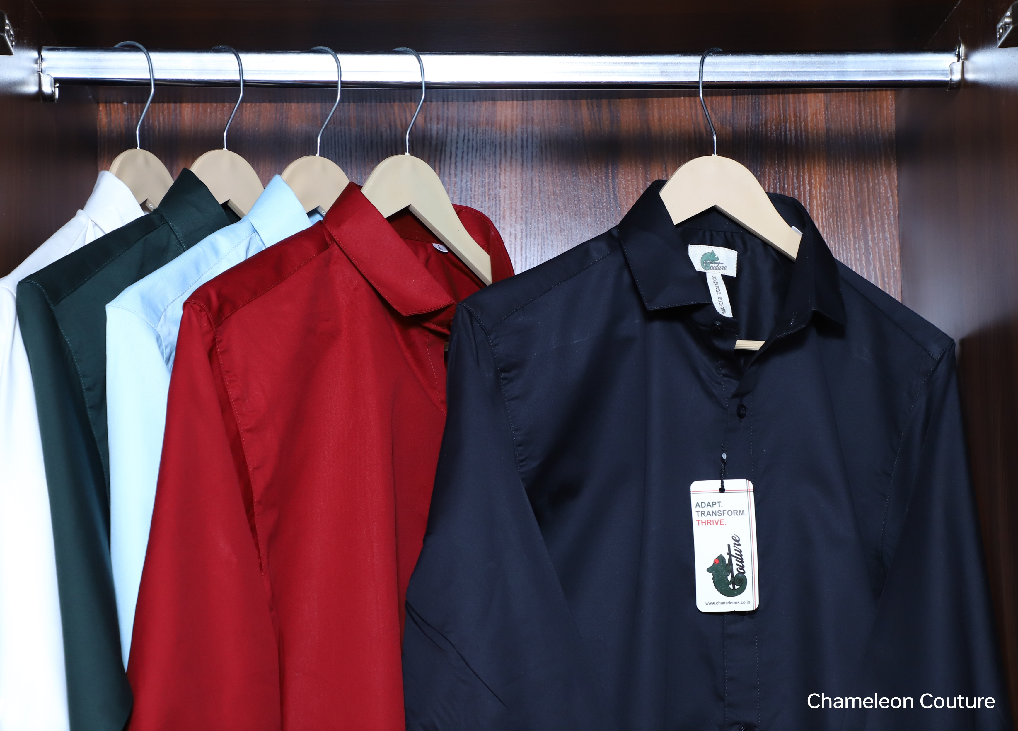 Men's Formal Jet Black Shirt