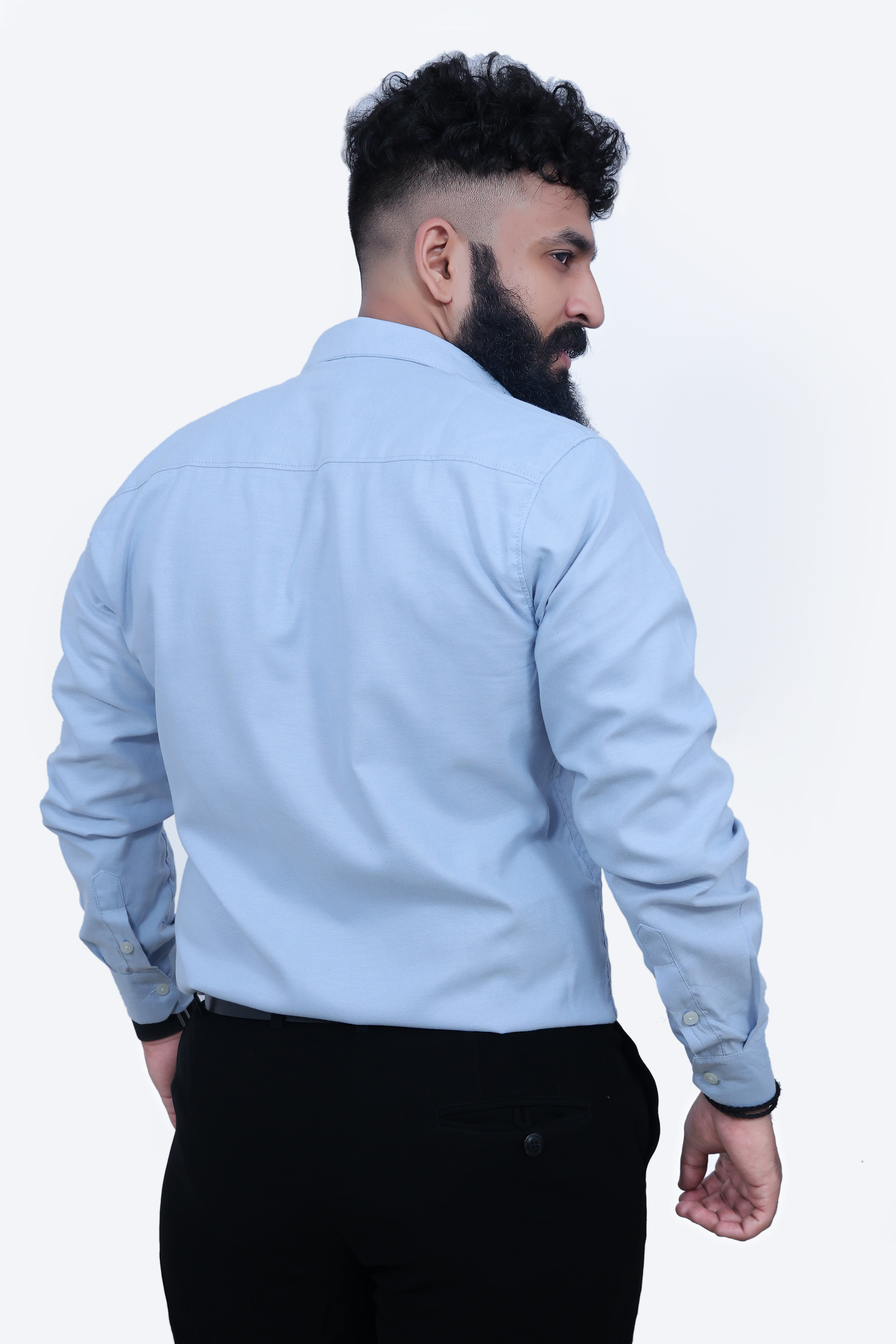 Men's Formal Shirt, Sky Blue