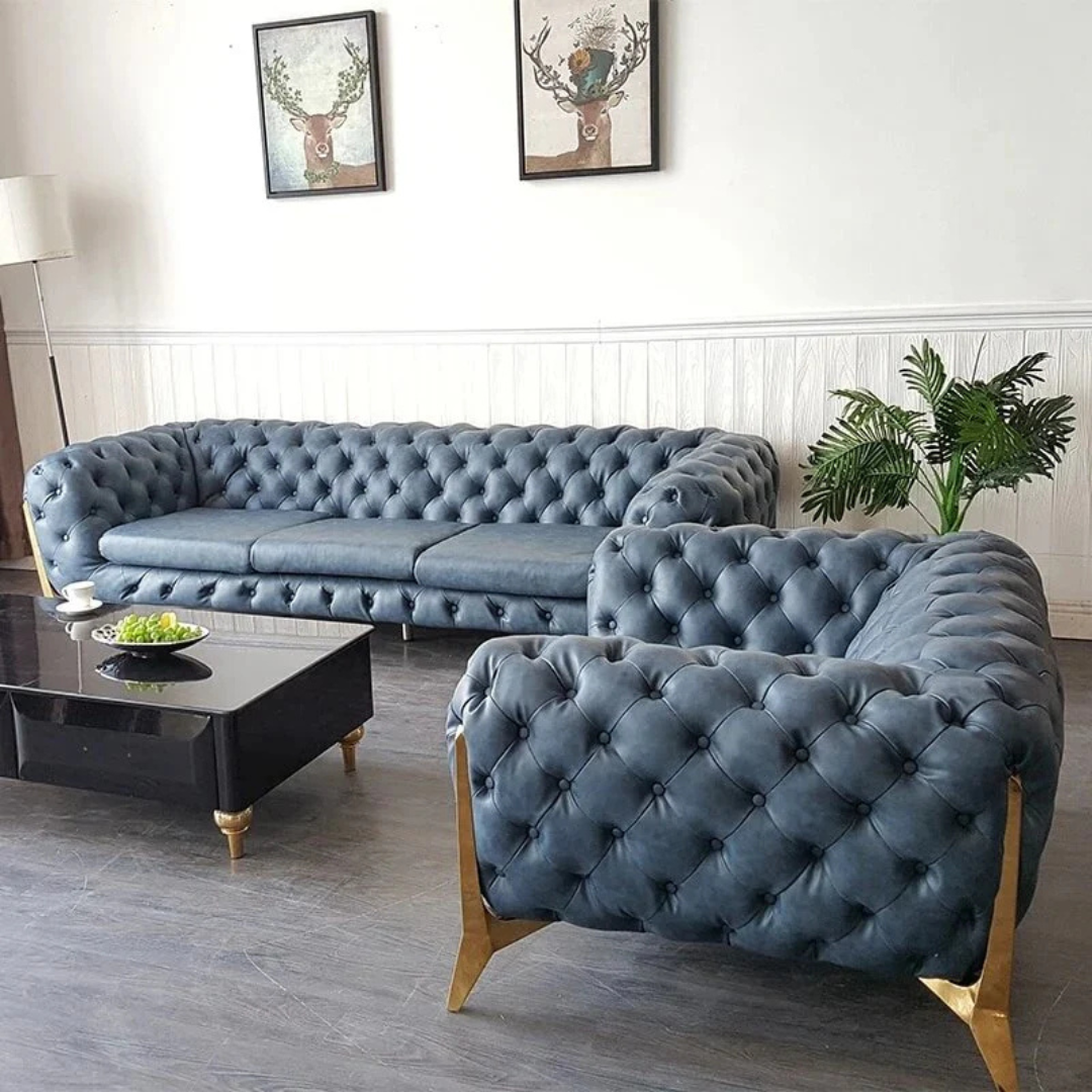 Conservatory Configurable Living Room Set with ottoman