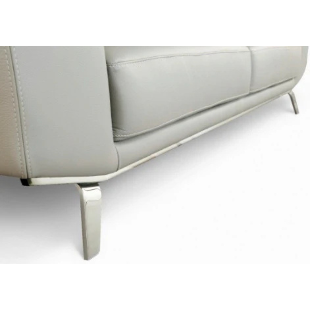 Beeta 3 seater leather sofa