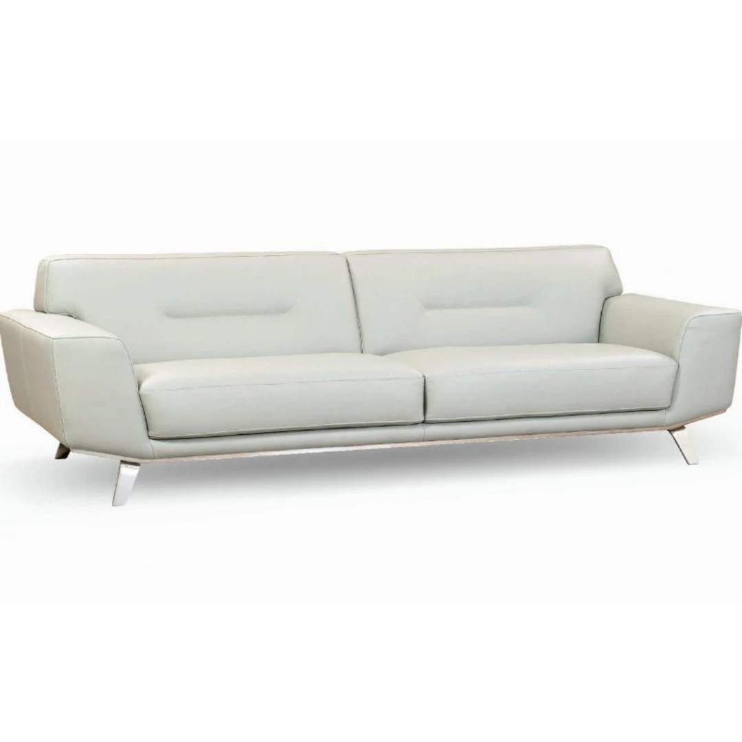 Beeta 3 seater leather sofa