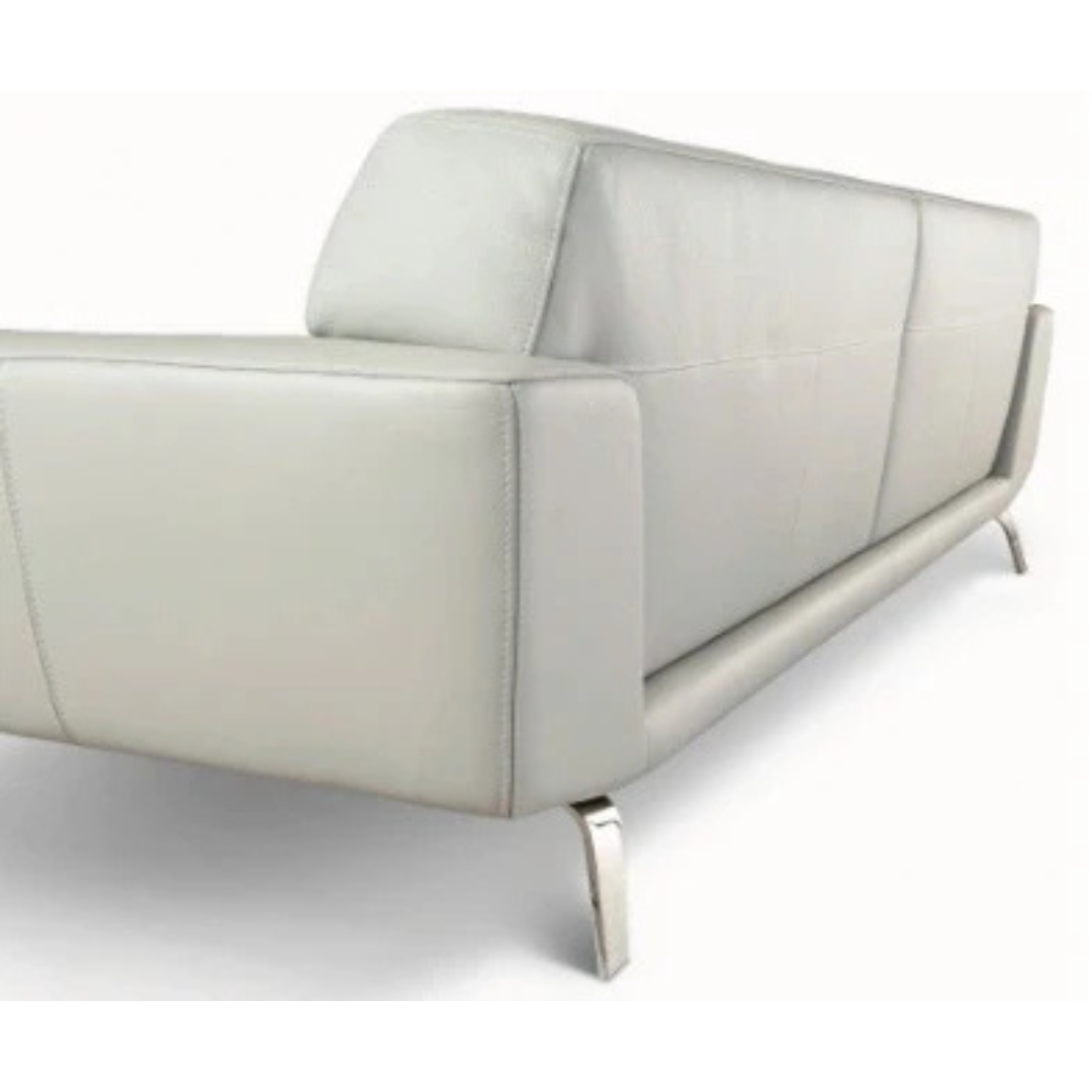 Beeta 3 seater leather sofa