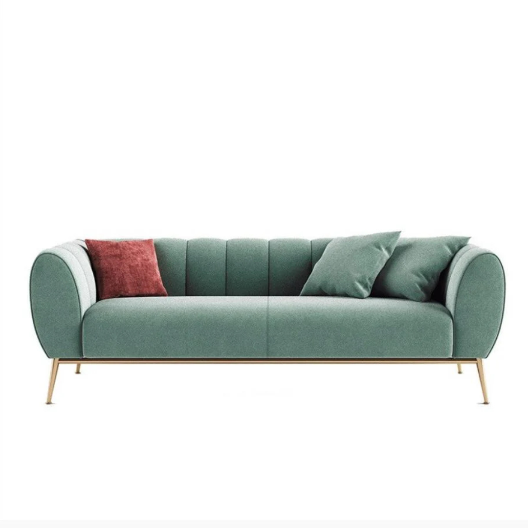 Cateur velvet 3 seater sofa